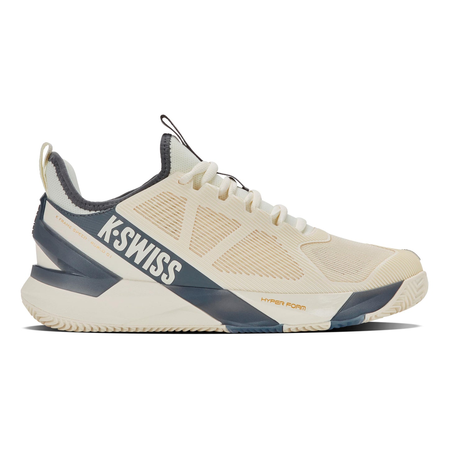 K-Swiss K-FRAME SPEED RUBLO Clay Sandplatzschuh Herren-beige, dunkelblau