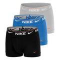 Ultra Comfort Boxer Short - 3er Pack Herren-grau, blau