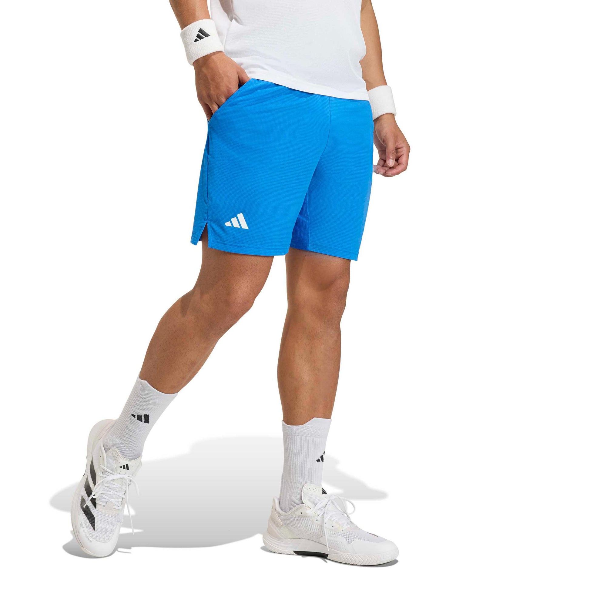 adidas 7Inch Ergo Shorts Herren - blau, weiß