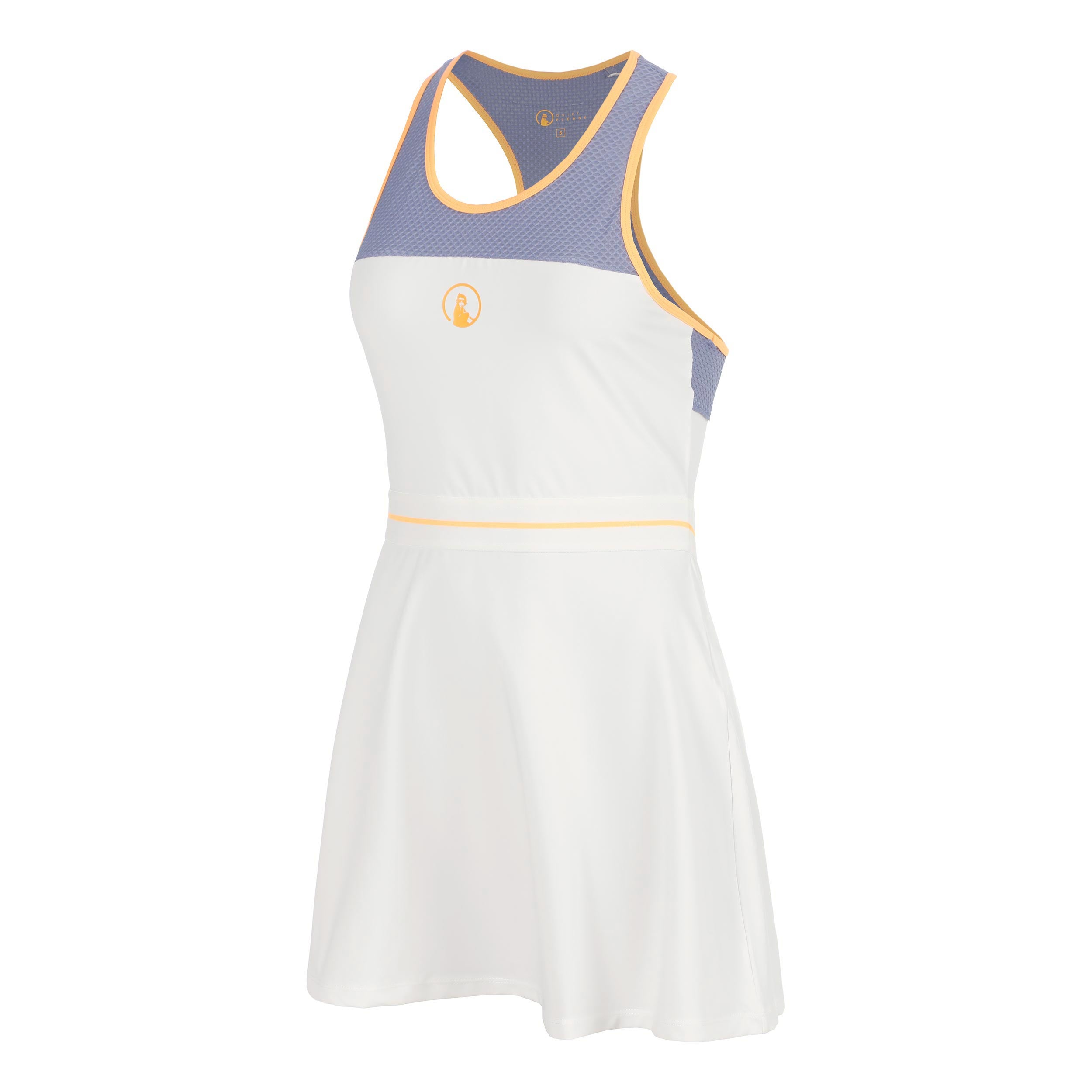 Quiet Please Glow Racerback Kleid Damen - creme
