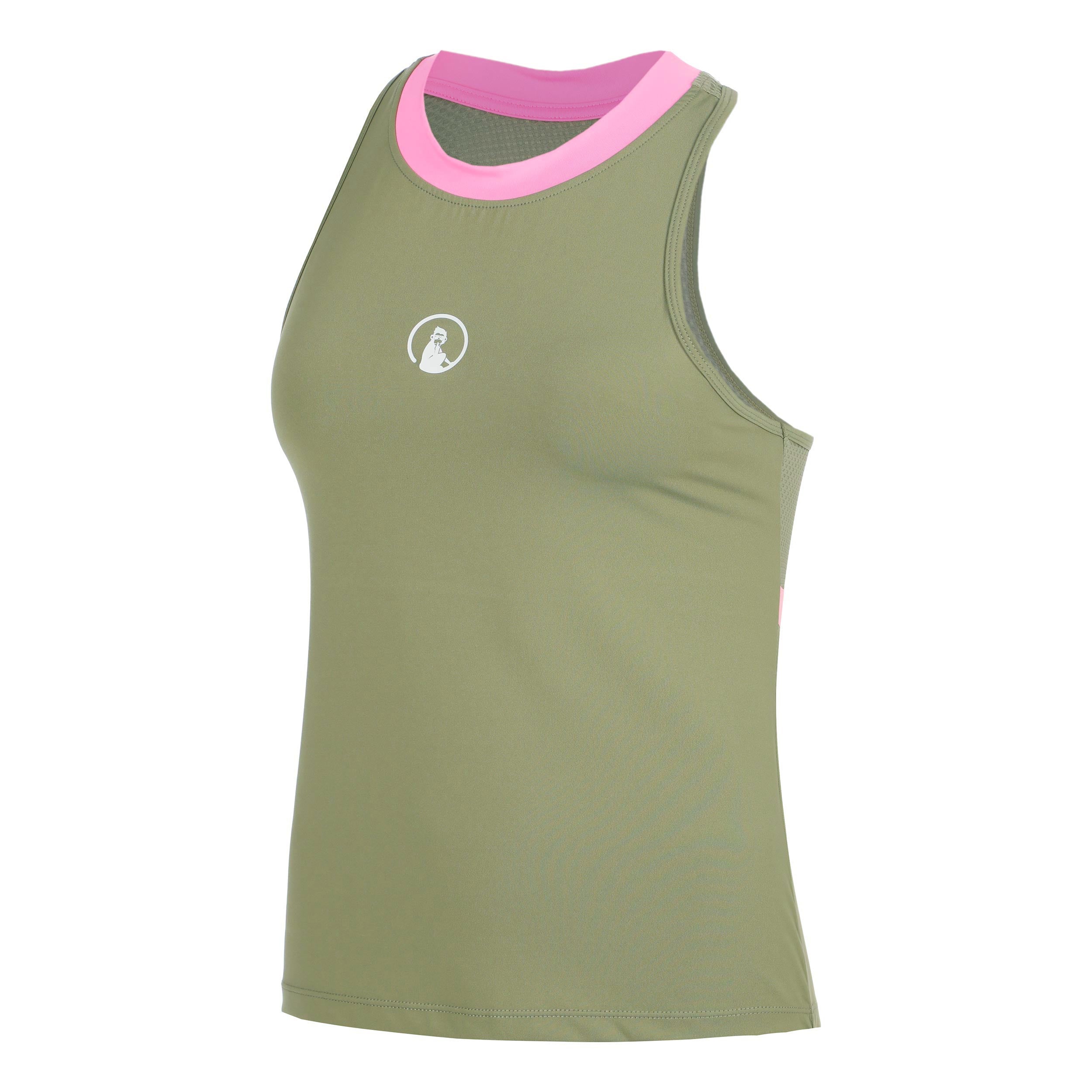 Quiet Please Memories Racerback 2.0 Tank-Top Damen - khaki