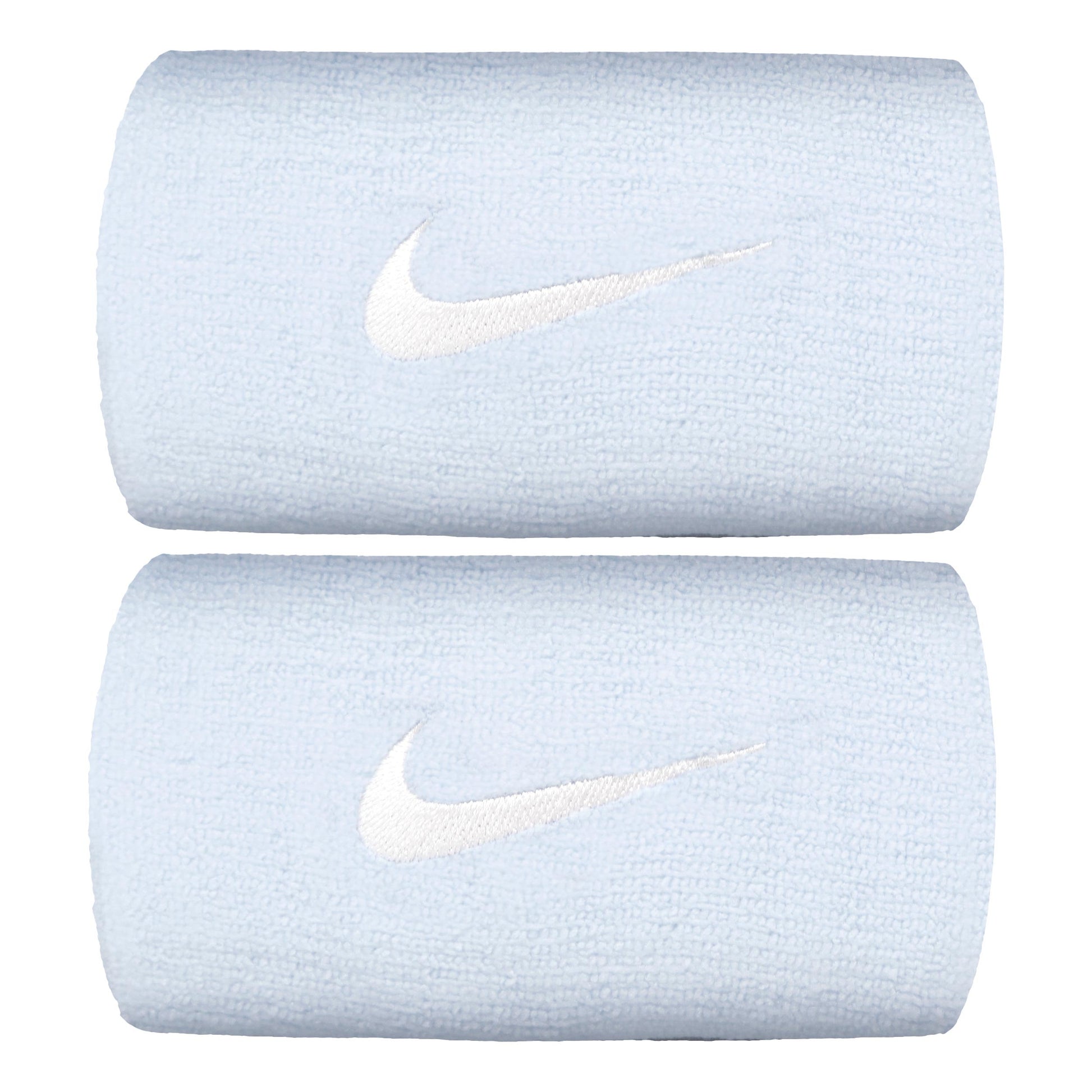 Nike Premier DW Schweißband 2er Pack lang - hellgrün, weiß