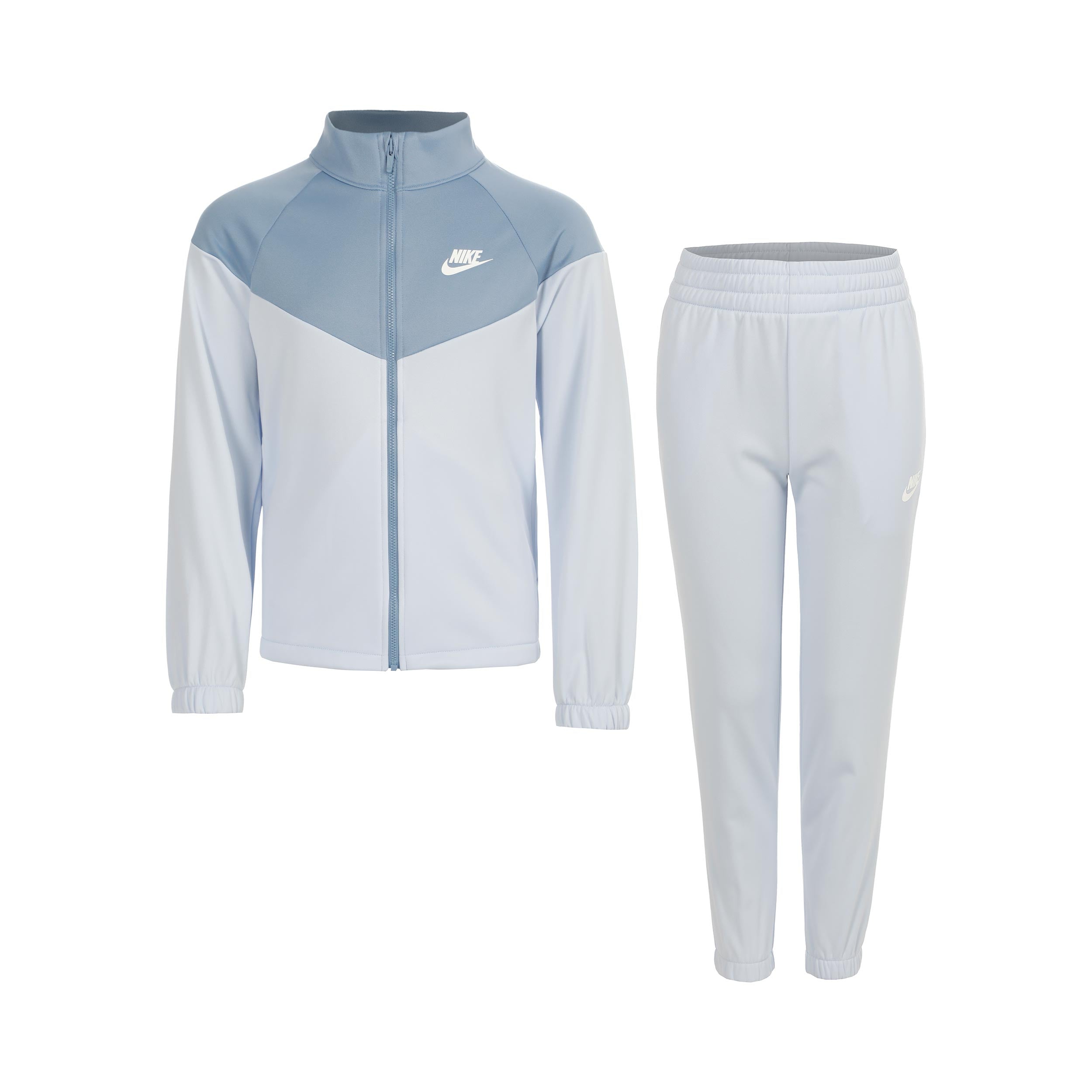 Nike Dri-Fit Full-Zip Trainingsanzug Kinder - hellblau