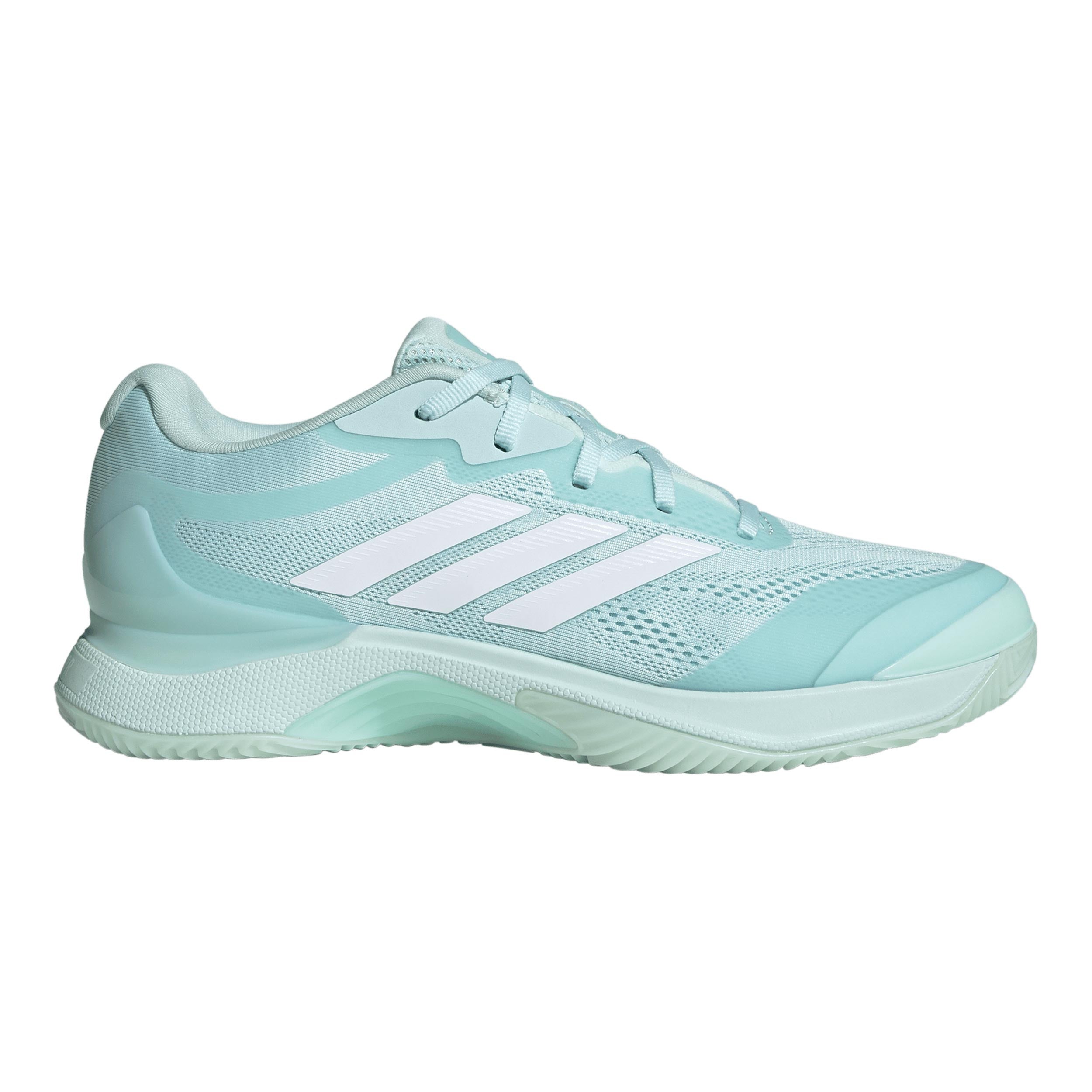 adidas Avacourt 3 Sandplatzschuh Damen - mint, weiß