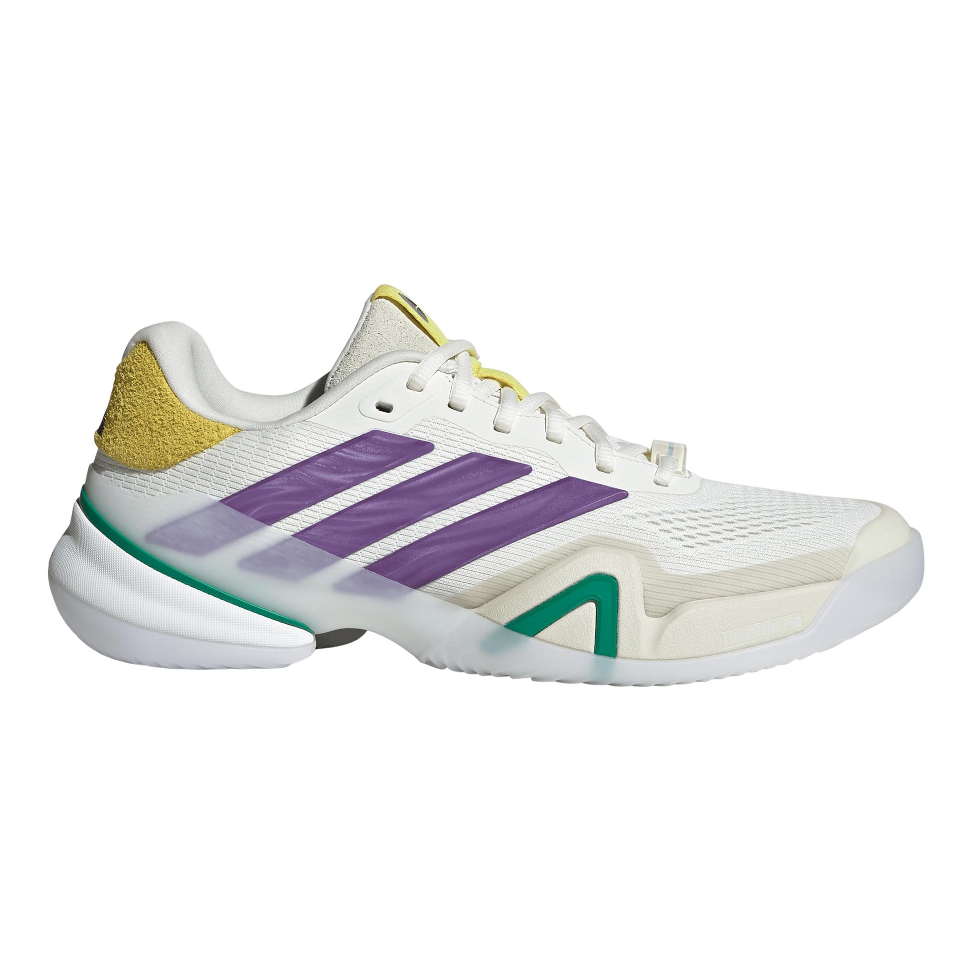 adidas Barricade 14 Allcourtschuh Herren - creme, lila