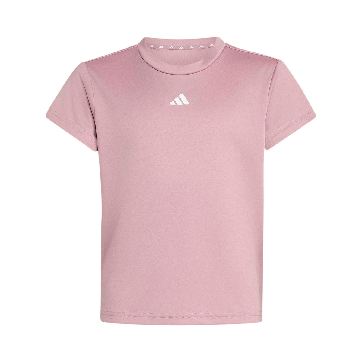 adidas Essentials Training T-Shirt Kinder - altrosa, weiß