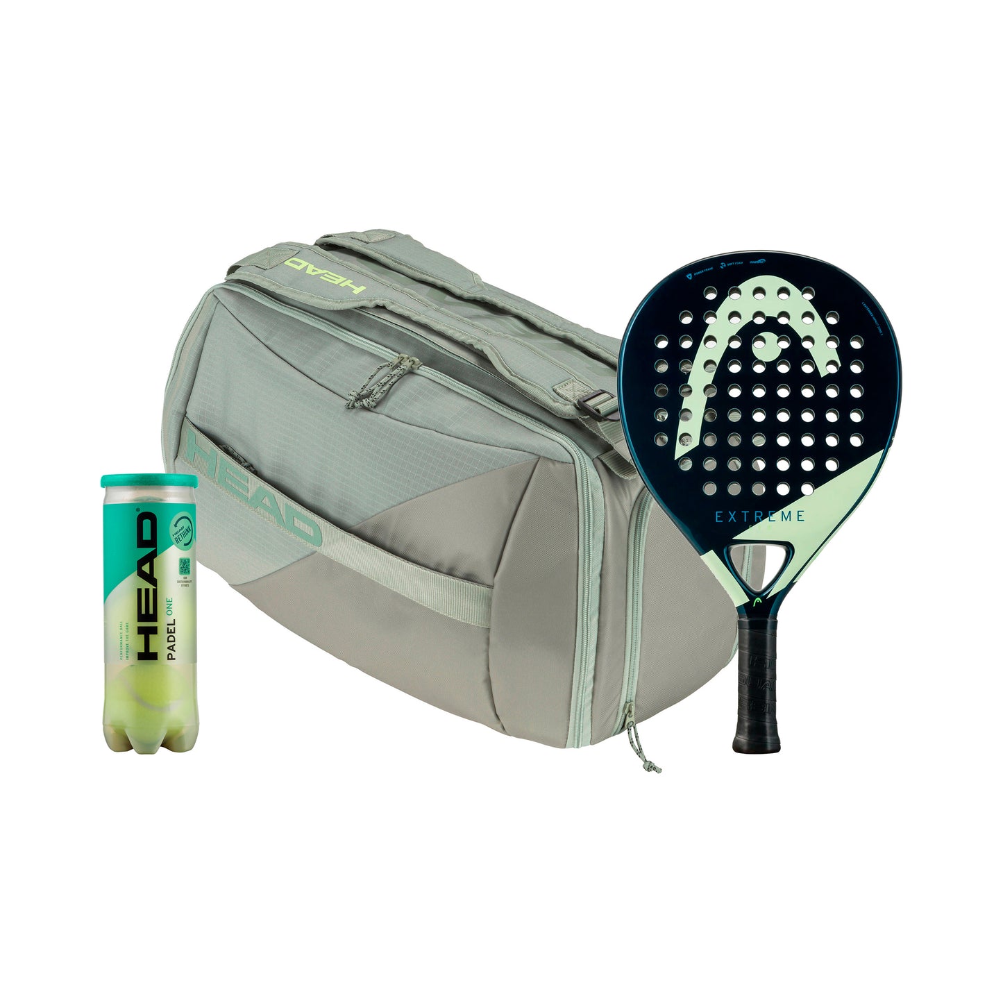 HEAD Evo Extreme 2025 plus Schlägertasche, plus Balldose
