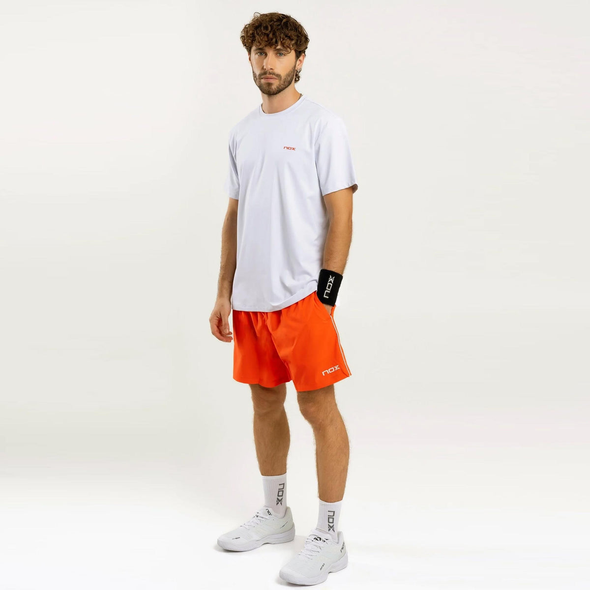 NOX Team T-Shirt Herren-weiß