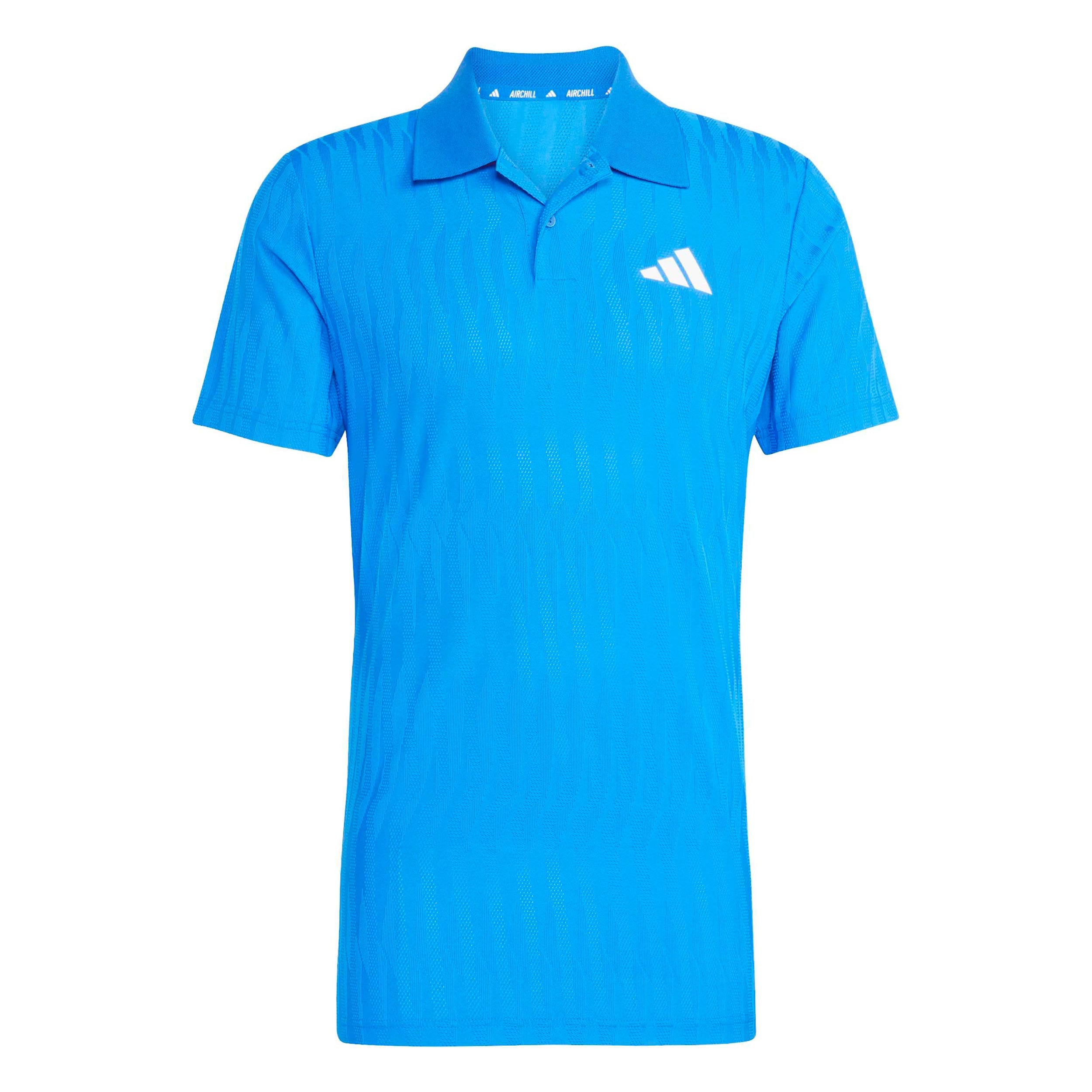 adidas Freelift Polo Herren - blau, weiß