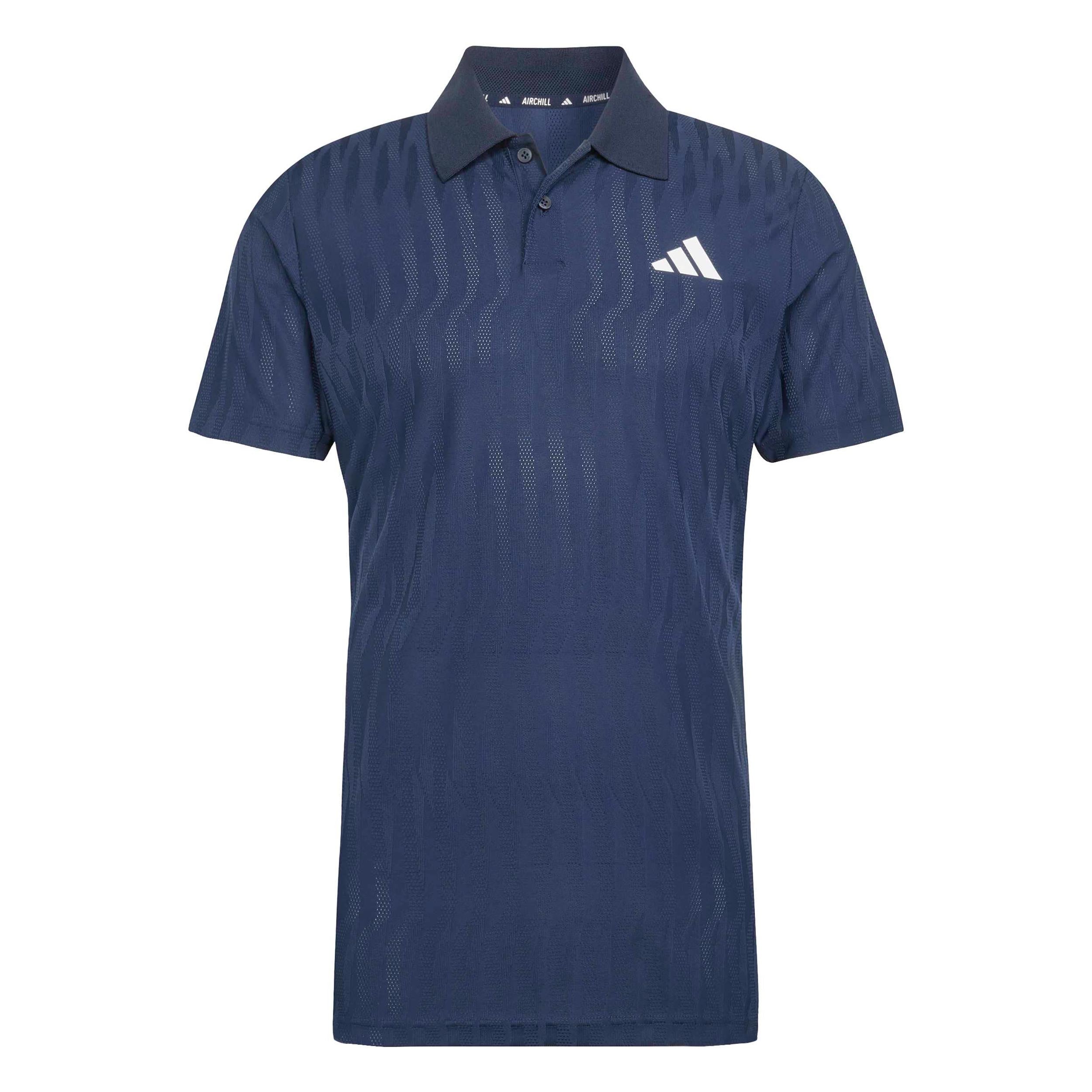adidas Freelift Polo Herren - dunkelblau, weiß