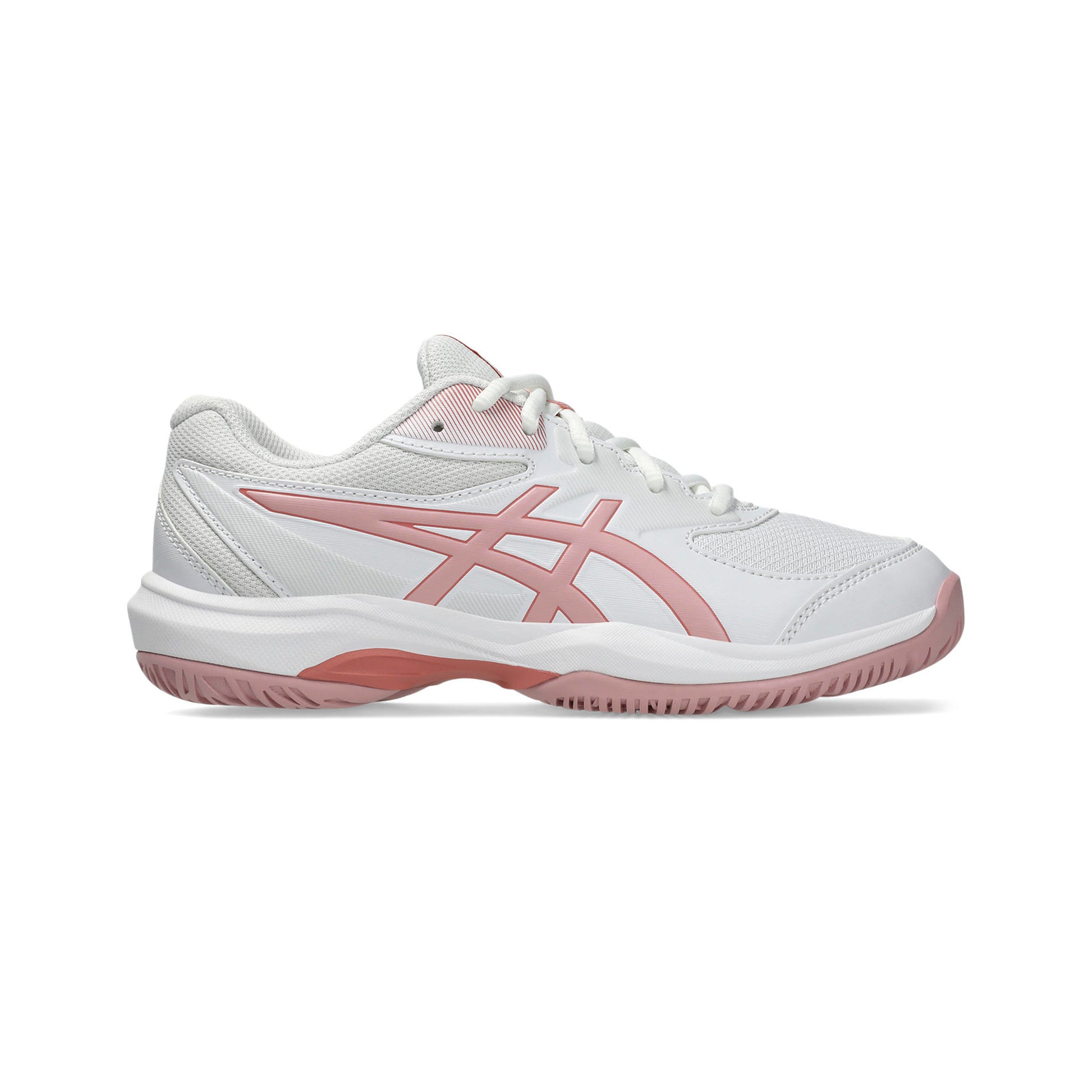 ASICS Gel-Game 10 GS Allcourtschuh Kinder - weiß, altrosa