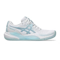 Gel-Challenger 15 Sandplatzschuh Damen - weiß, hellblau
