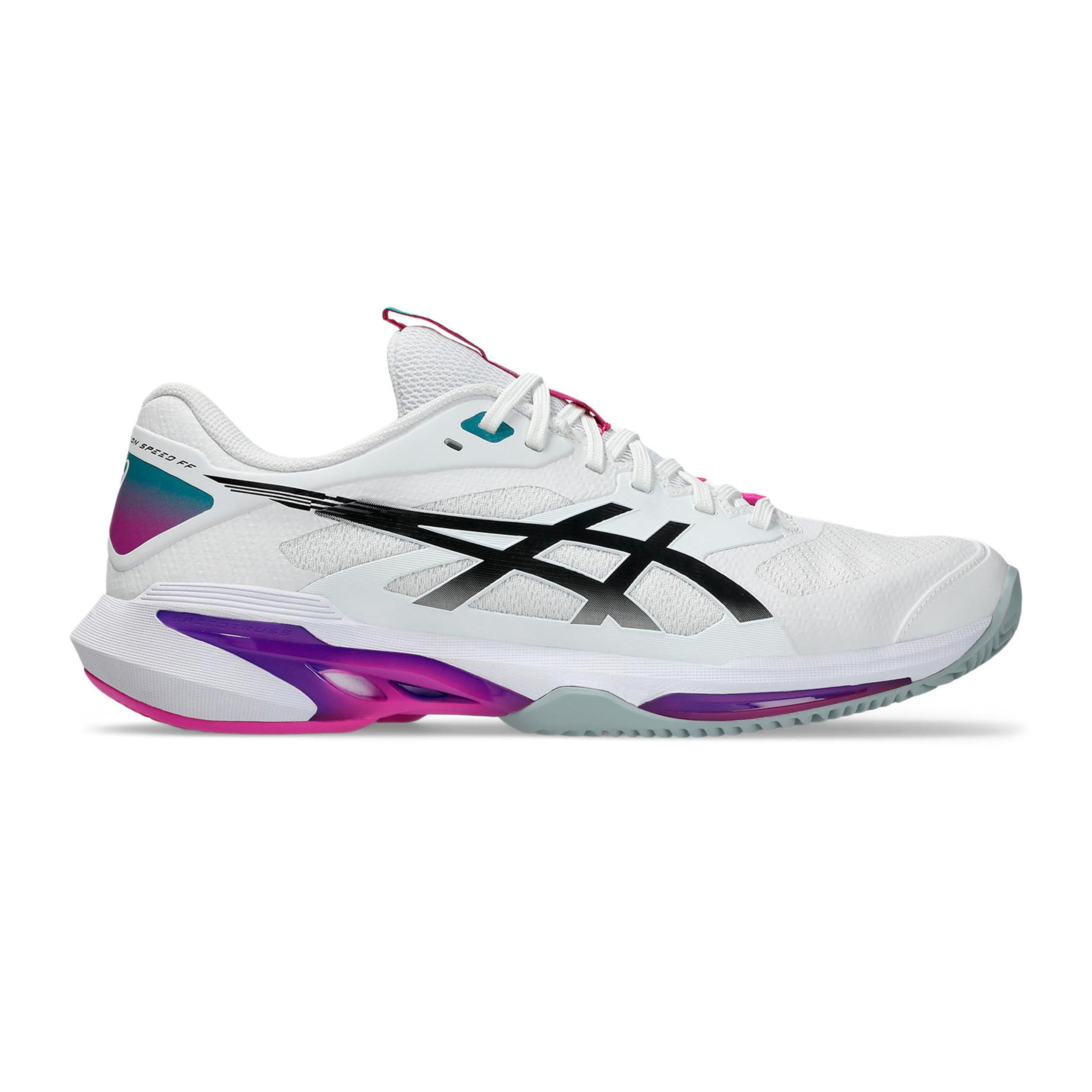 ASICS Solution Speed FF 4 Sandplatzschuh Herren - weiß, pink