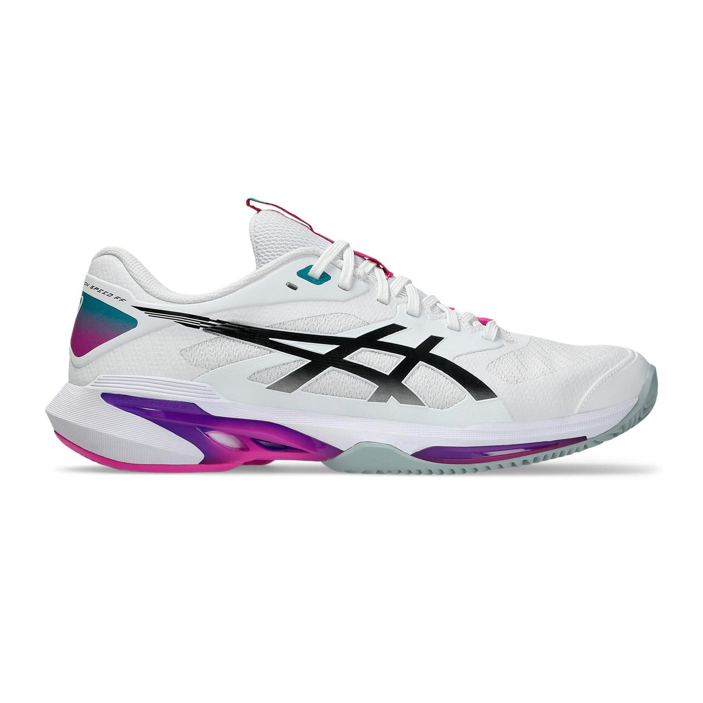 ASICS Solution Speed FF 4 Sandplatzschuh Herren - weiß, pink
