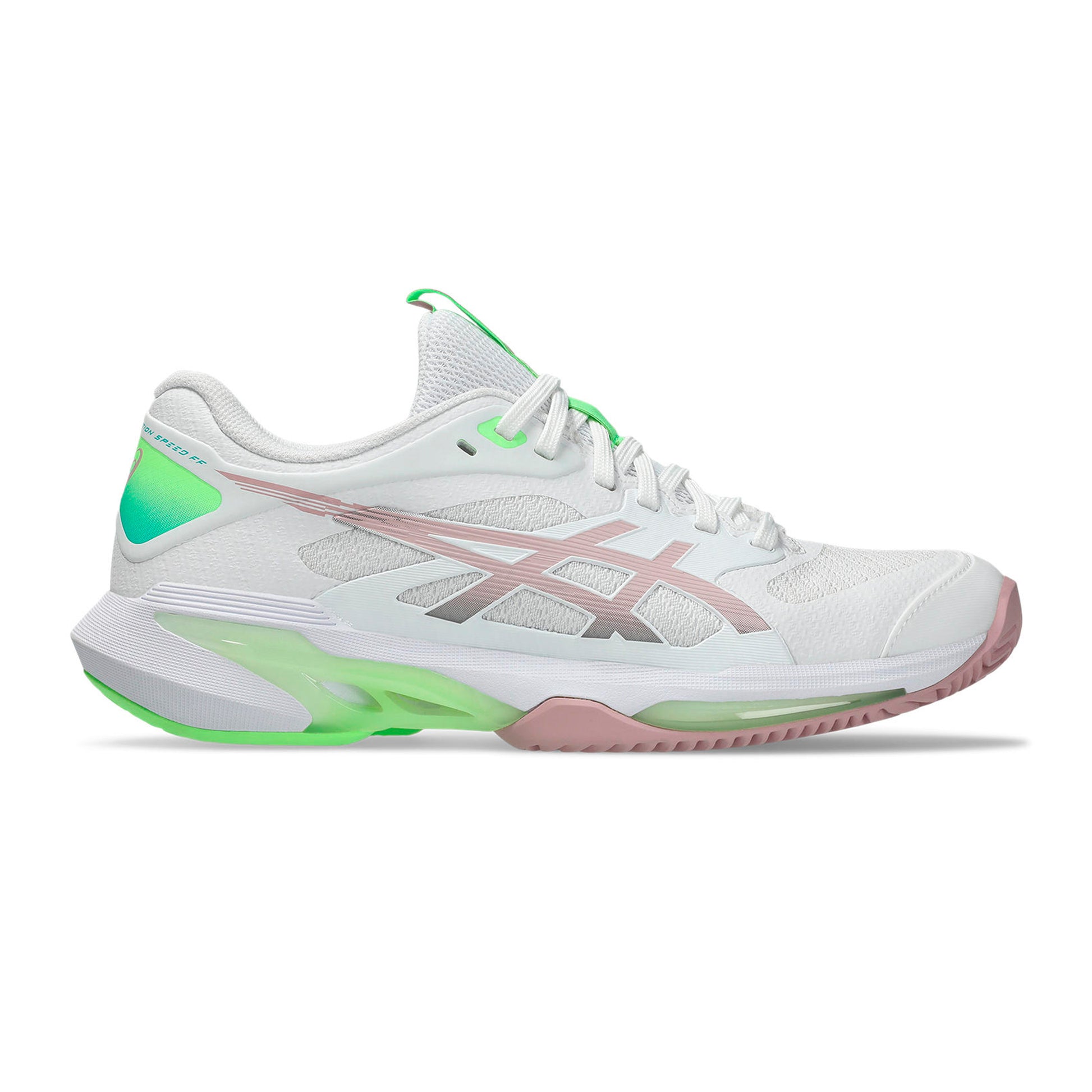ASICS Solution Speed FF 4 Sandplatzschuh Damen - weiß, rosa