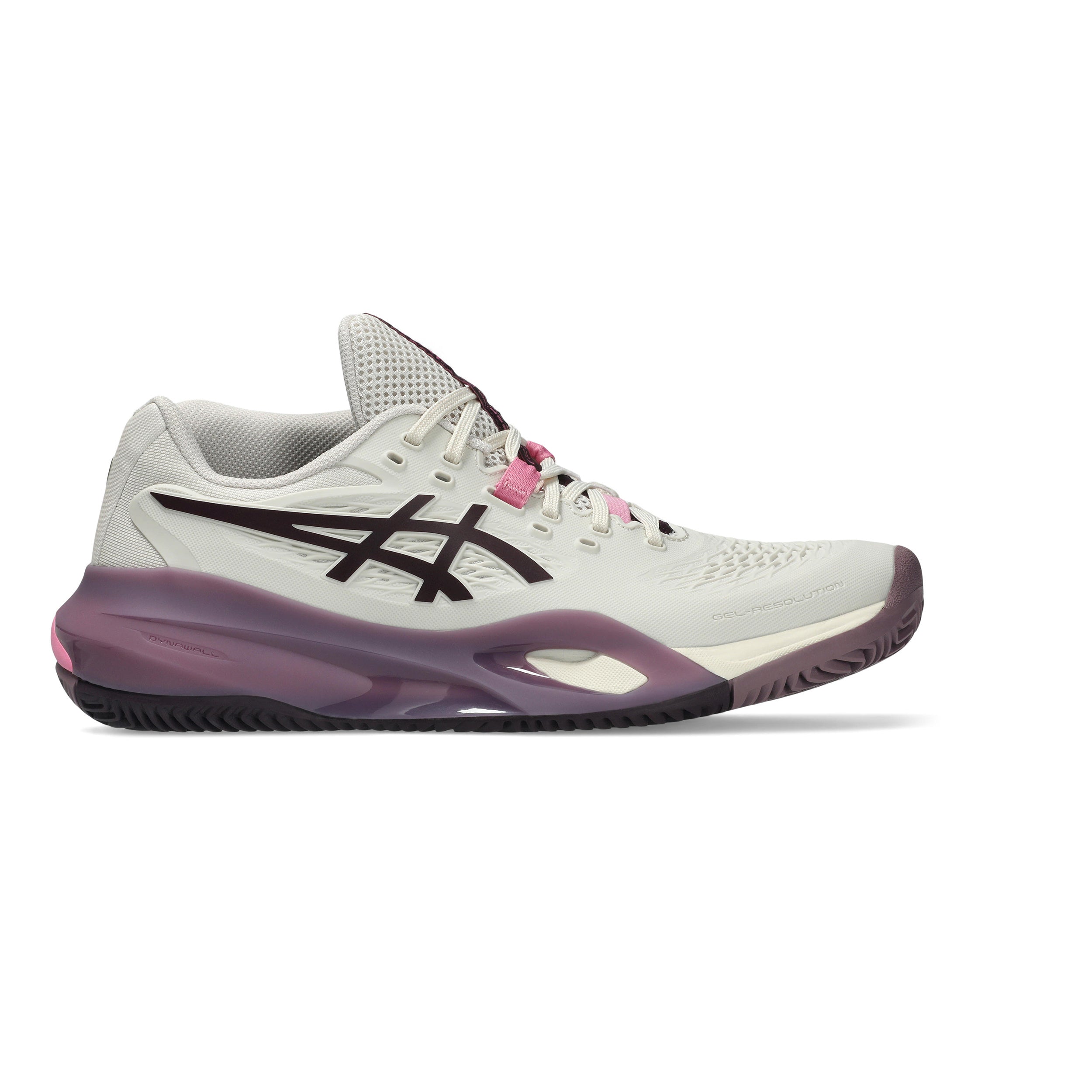 ASICS Gel-Resolution X Sandplatzschuh Damen - creme, lila