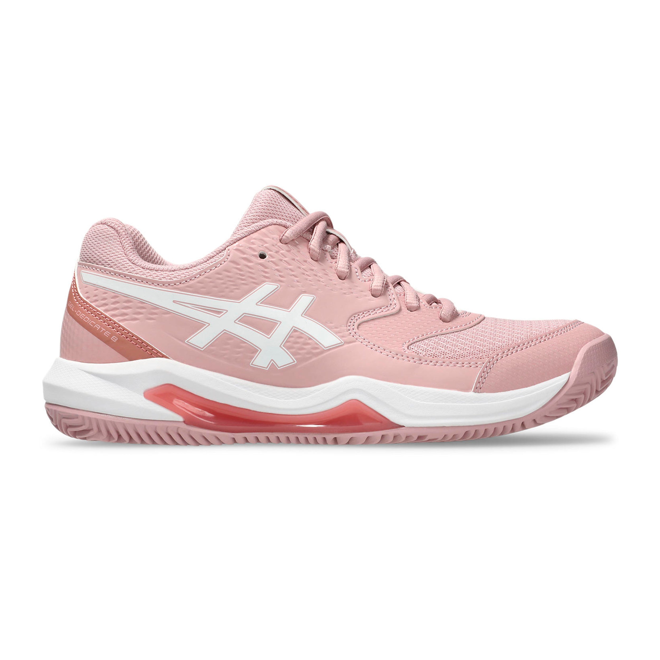 ASICS Gel-Dedicate 8 Sandplatzschuh Damen - rosa, weiß
