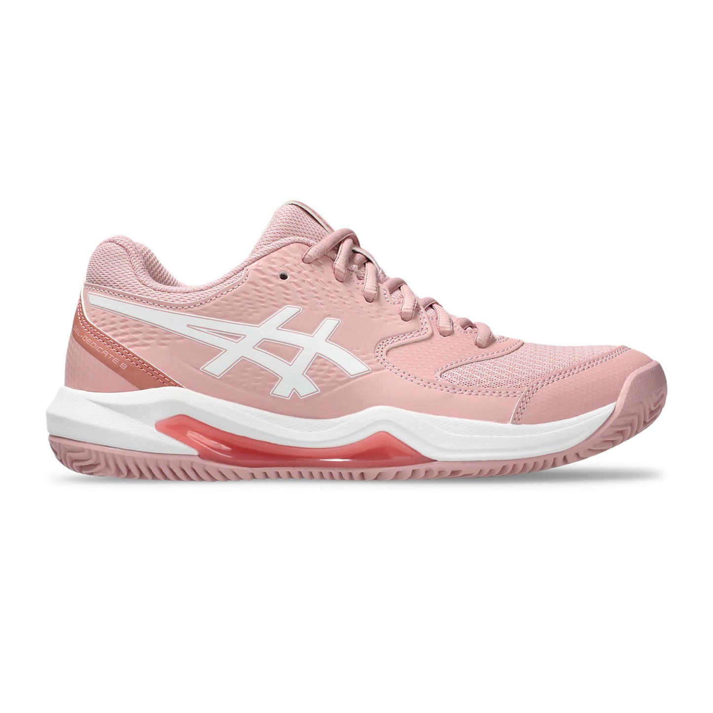 ASICS Gel-Dedicate 8 Sandplatzschuh Damen - rosa, weiß