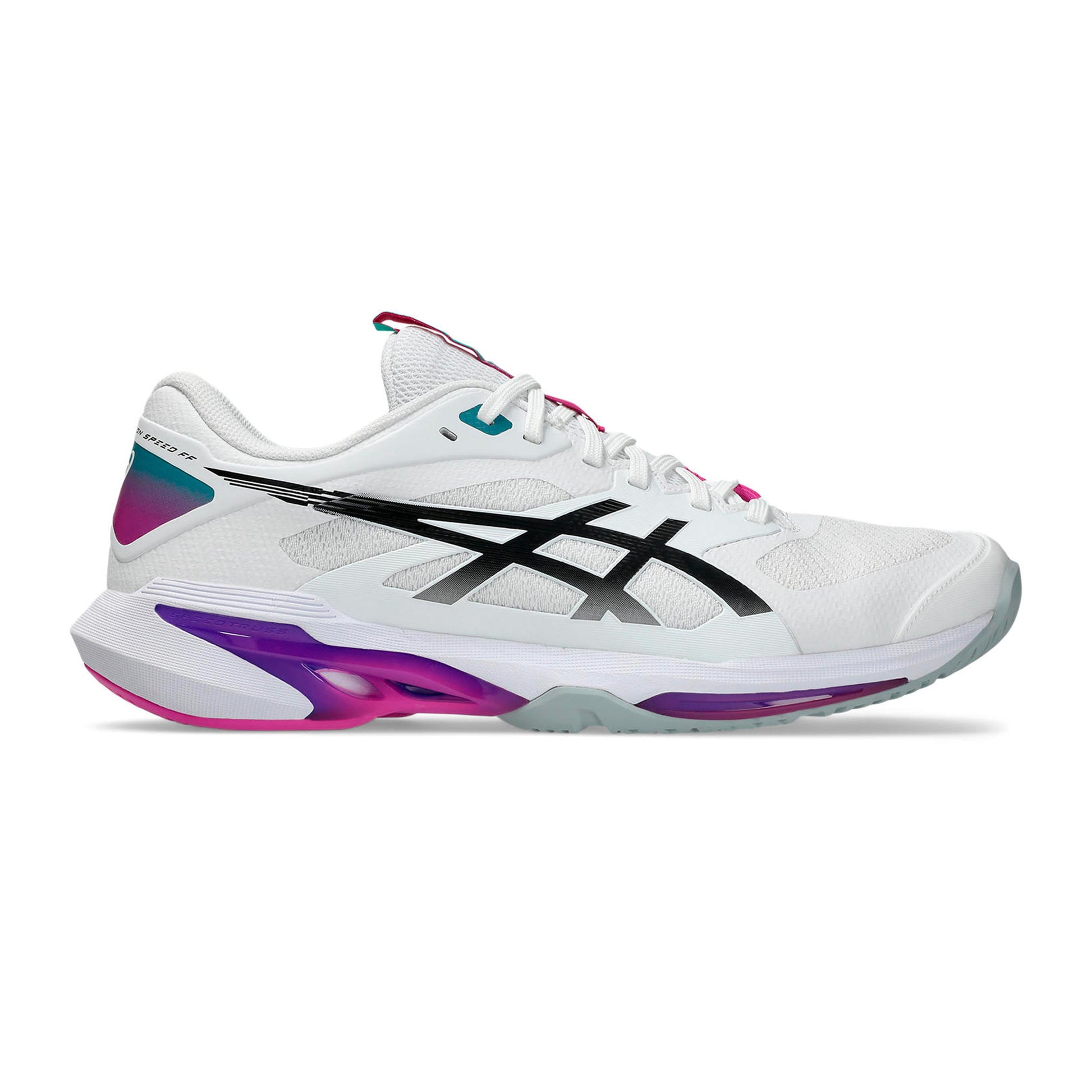 ASICS Solution Speed FF 4 Allcourtschuh Herren - weiß, pink
