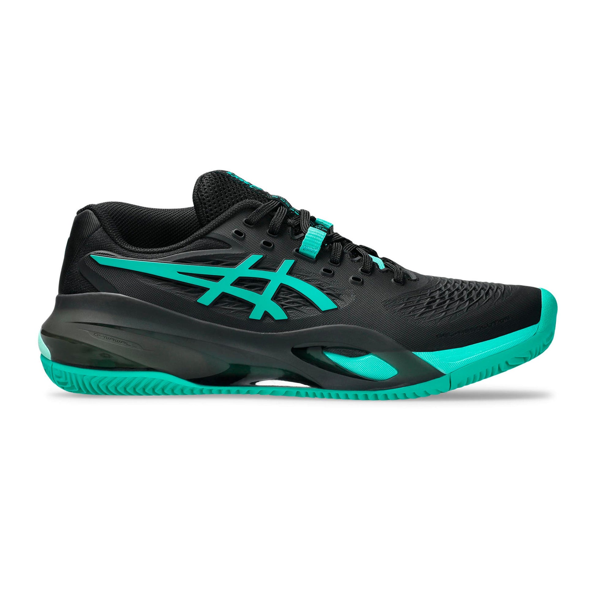 ASICS Gel-Resolution X Sandplatzschuh Herren - schwarz, türkis