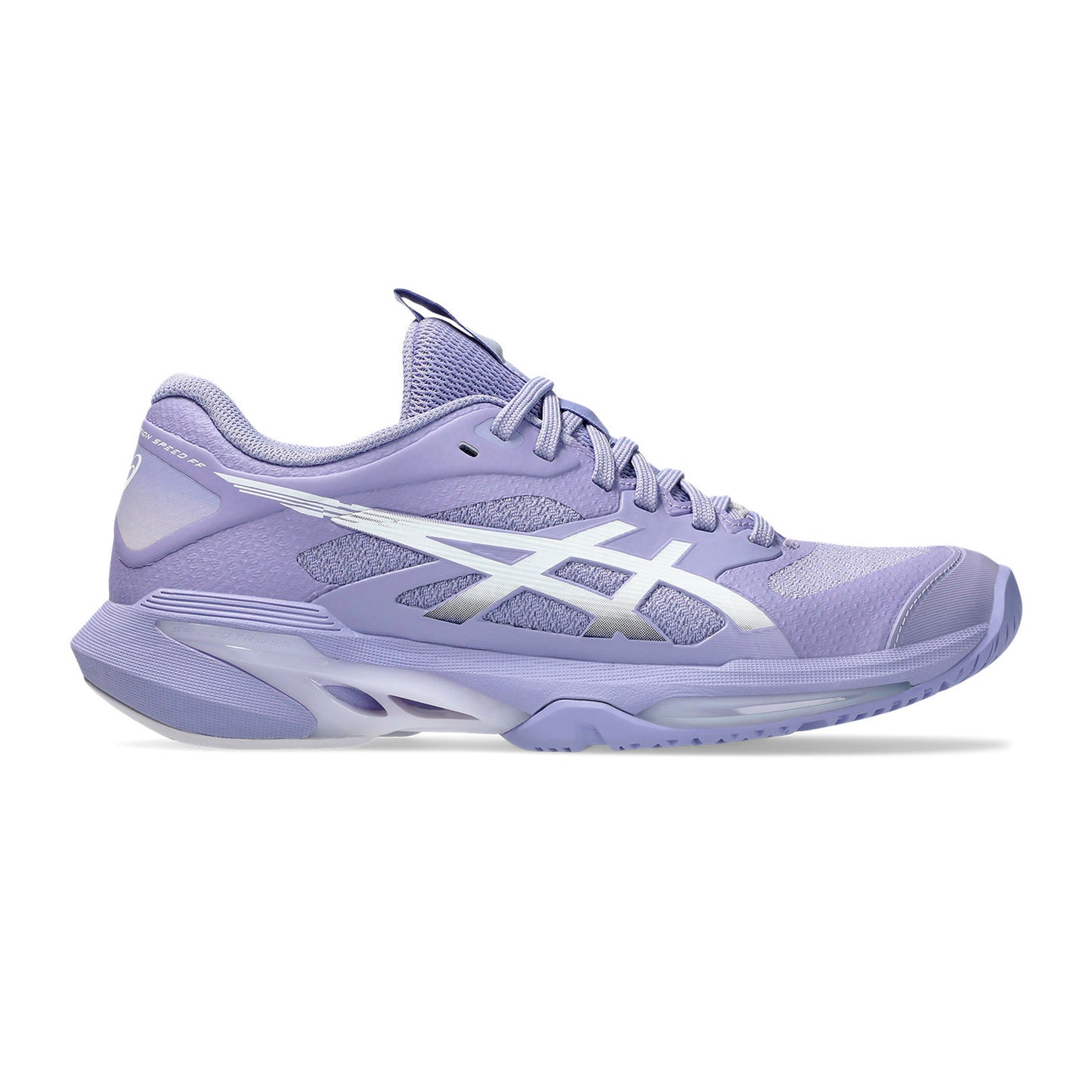 ASICS Solution Speed FF 4 Allcourtschuh Damen - flieder, weiß