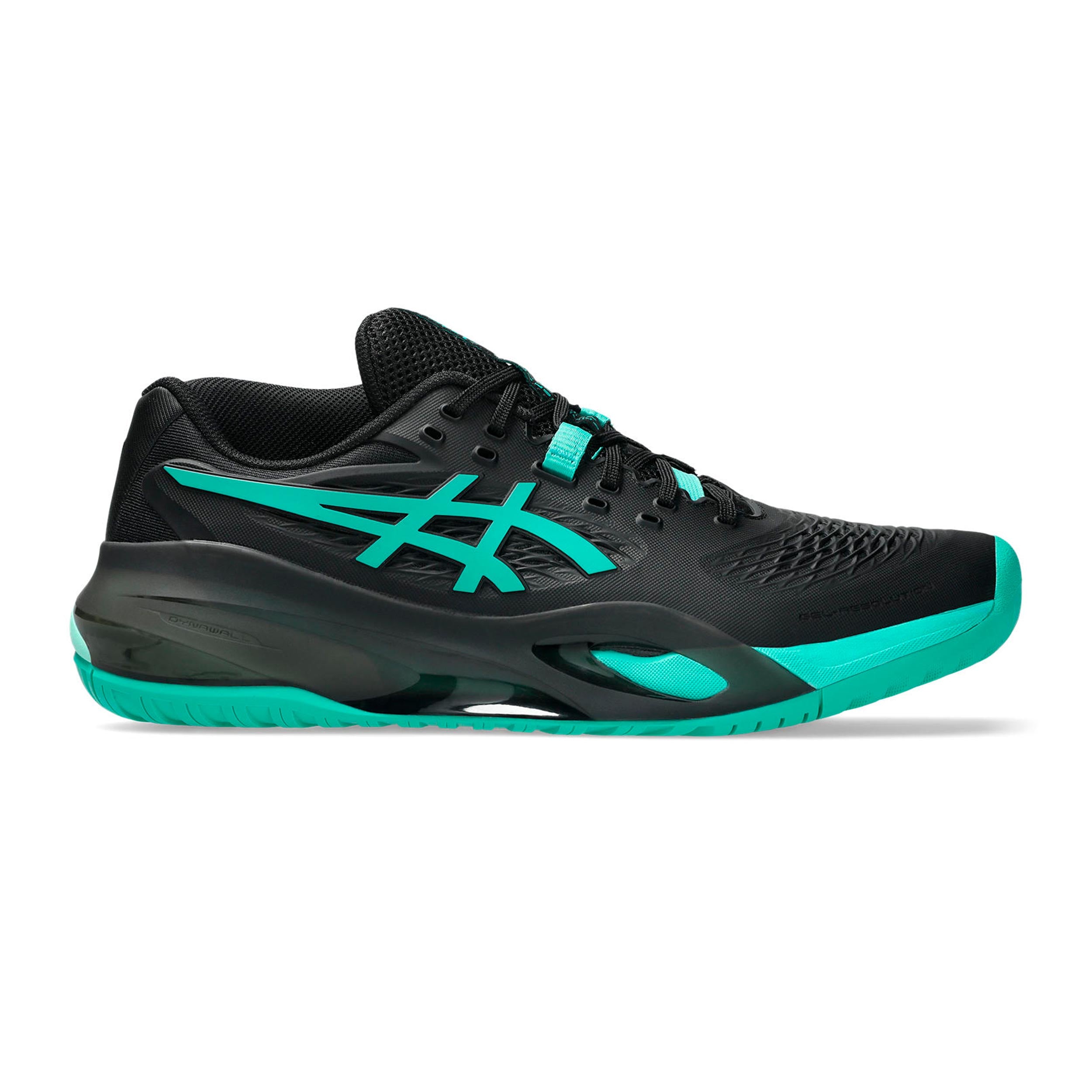 ASICS Gel-Resolution X Allcourtschuh Herren - schwarz, türkis