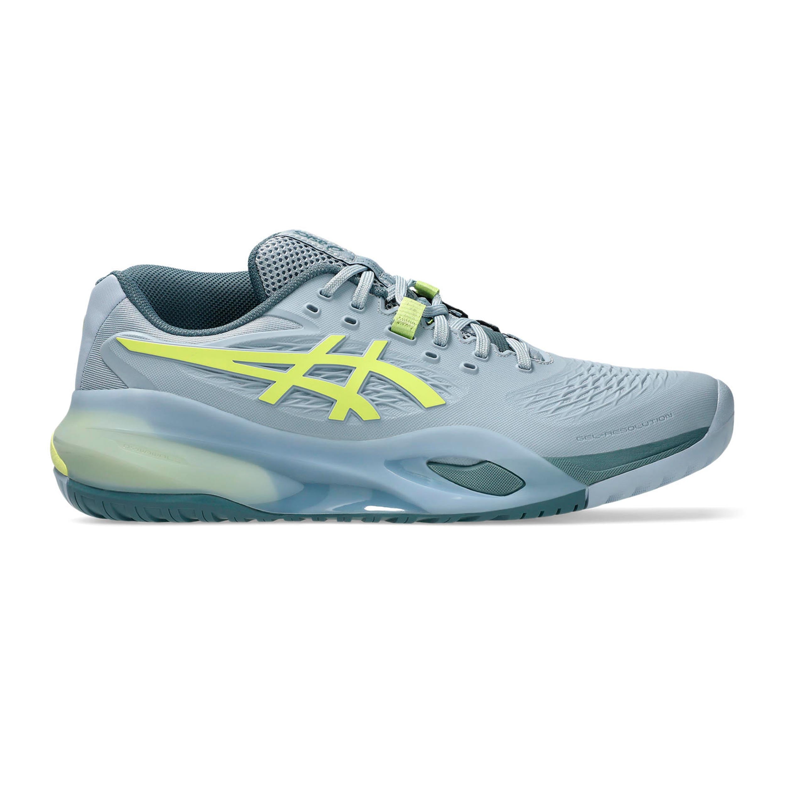 ASICS Gel-Resolution X Allcourtschuh Herren - grau, grün