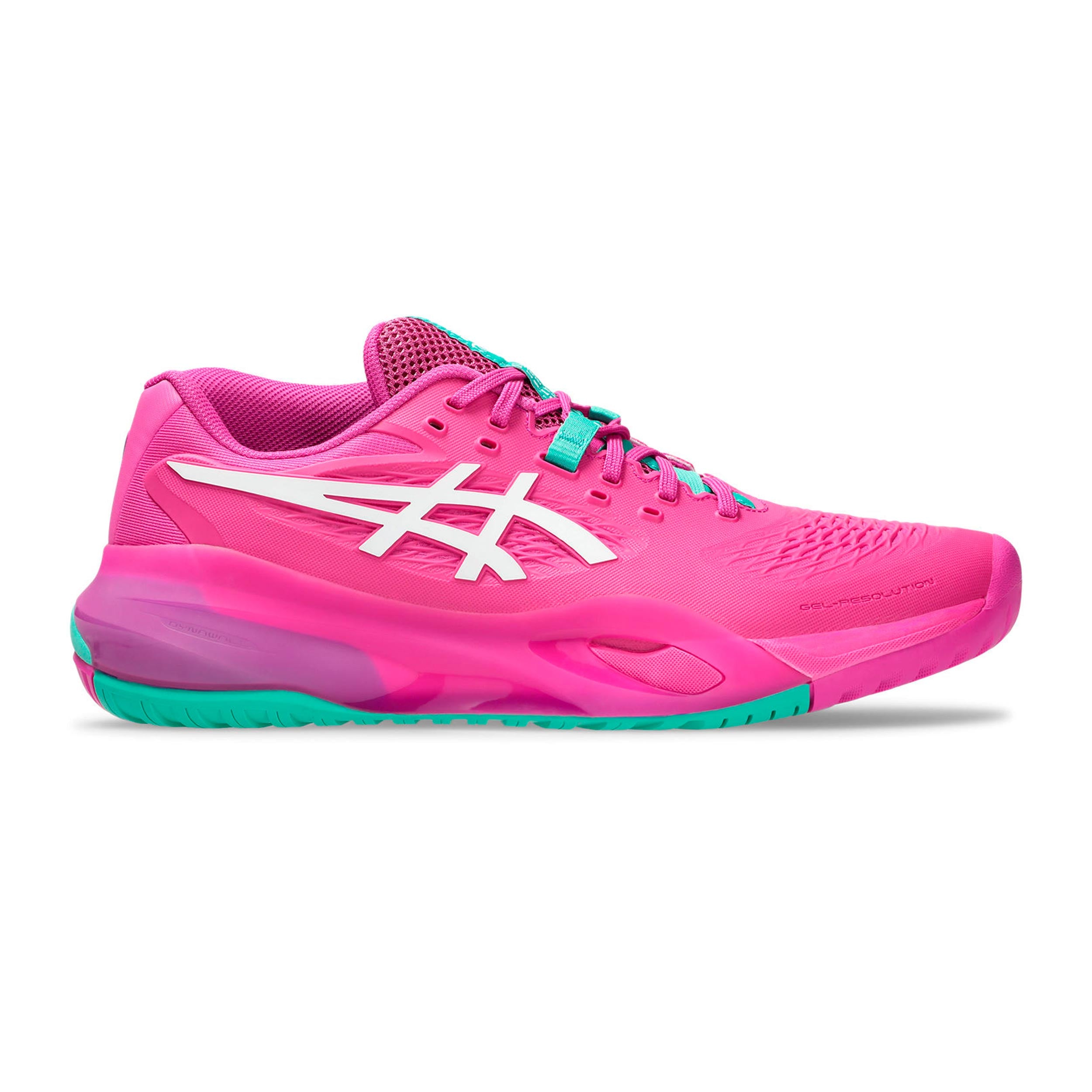 ASICS Gel-Resolution X Allcourtschuh Herren - pink, weiß