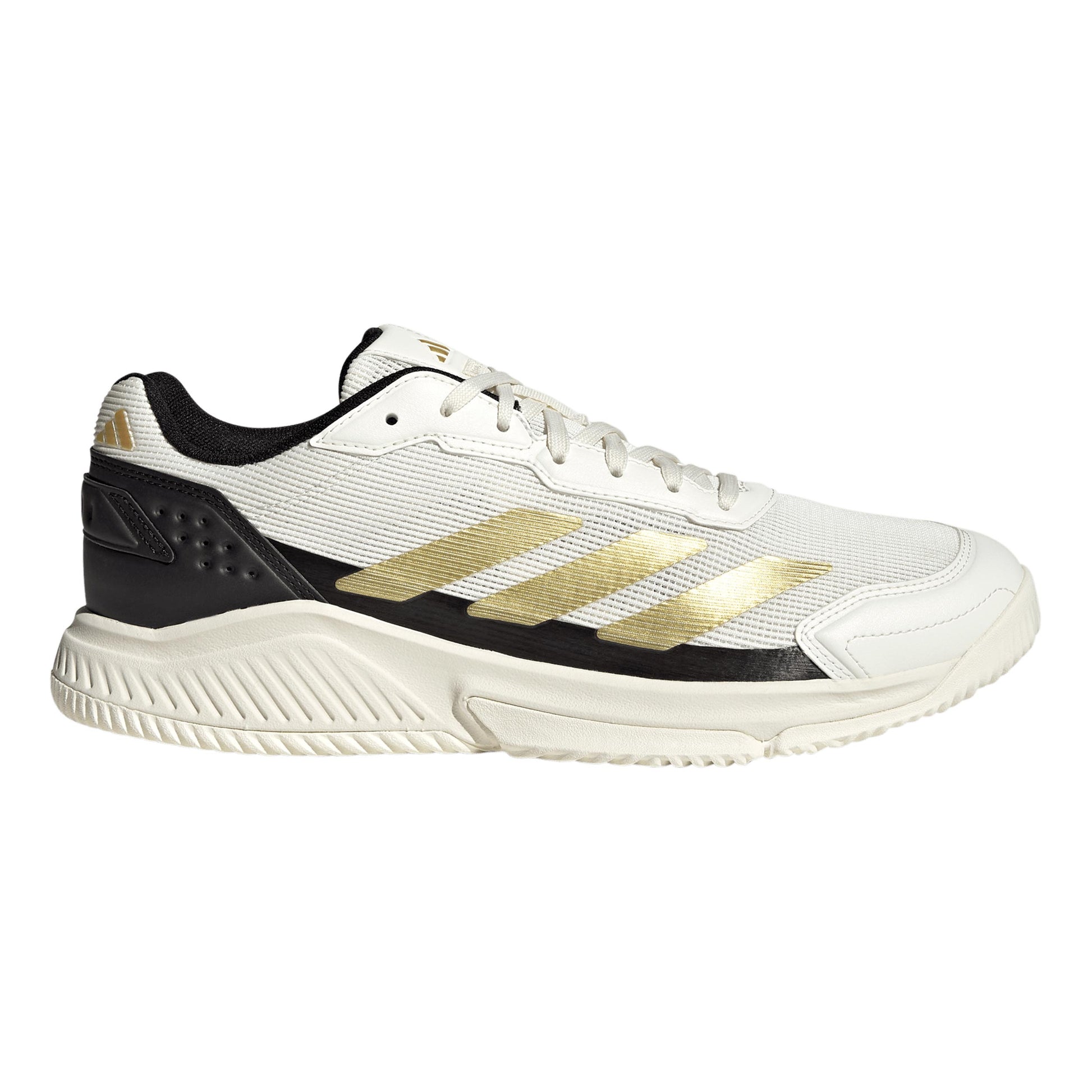 adidas Courtquick Padelschuh Herren - offwhite, gold