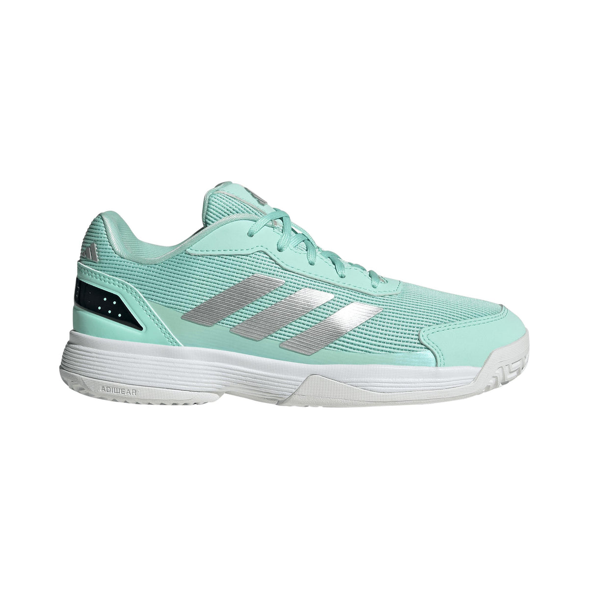 adidas Crazyquick Padelschuh Kinder - mint, silber
