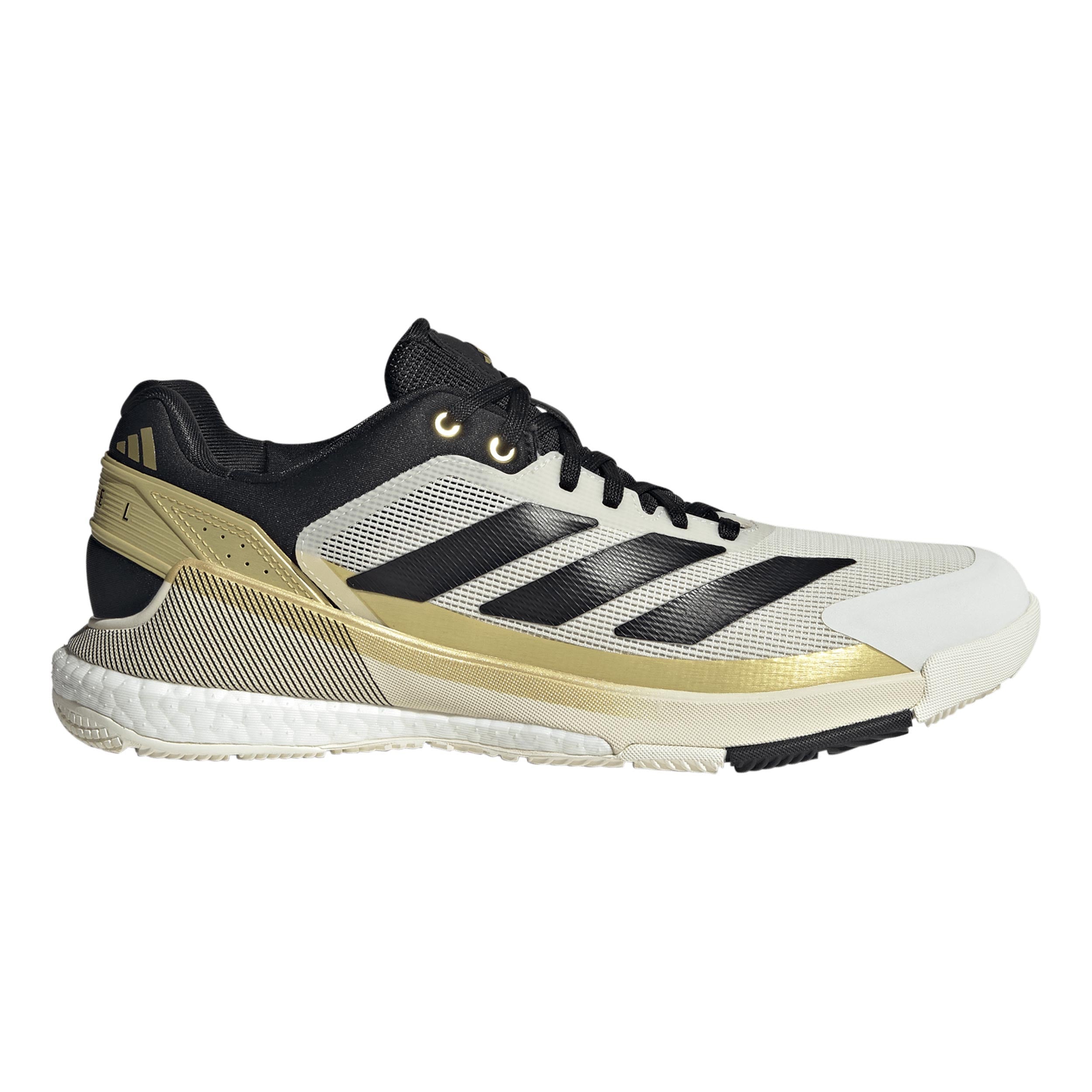 adidas Crazyquick Boost Padelschuh Herren - offwhite, schwarz