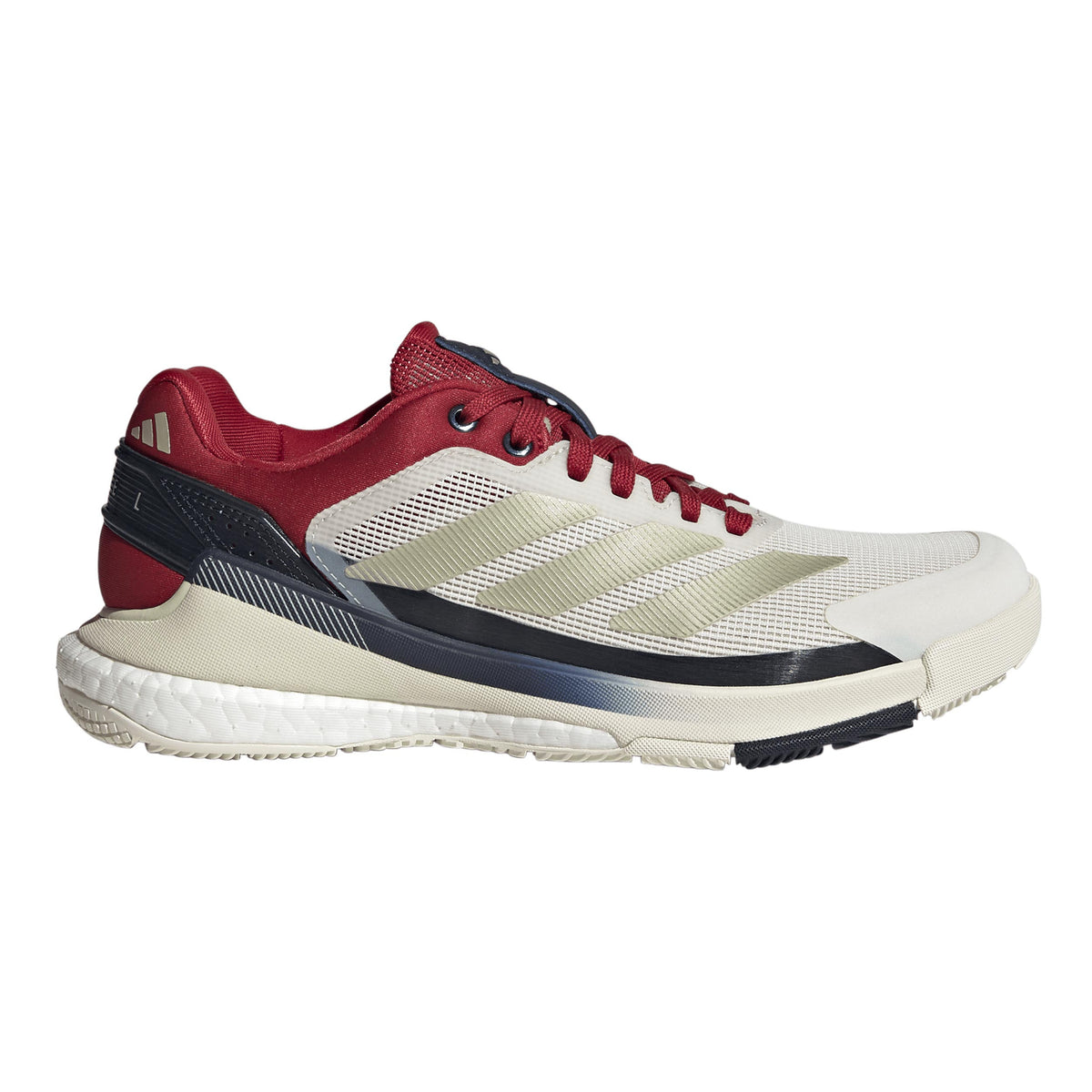 adidas Crazyquick Boost Padelschuh Damen - weiß, rot