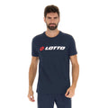 MSC II Logo T-Shirt Herren - dunkelblau, weiß