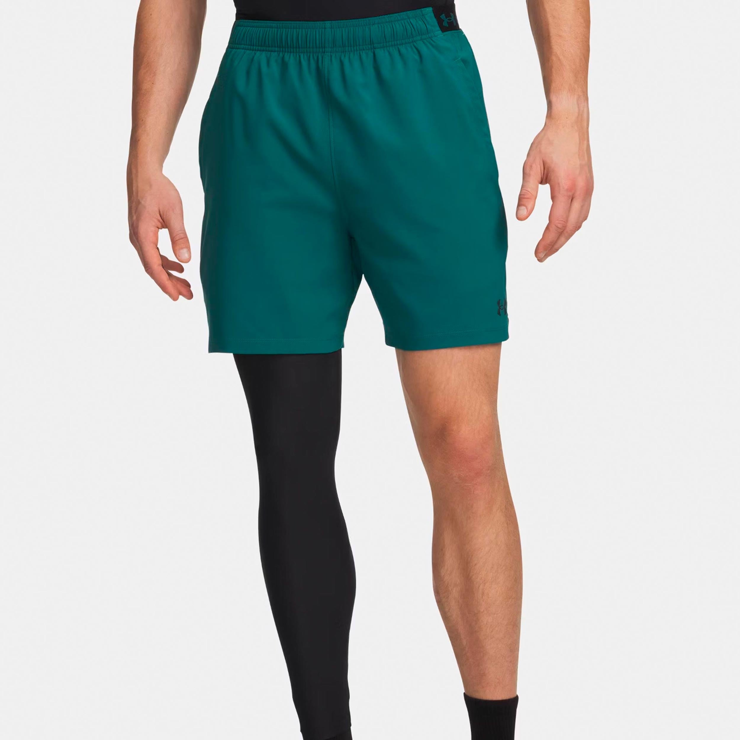 Under Armour Vanish Woven 2.0 6in Shorts Herren-grün, schwarz