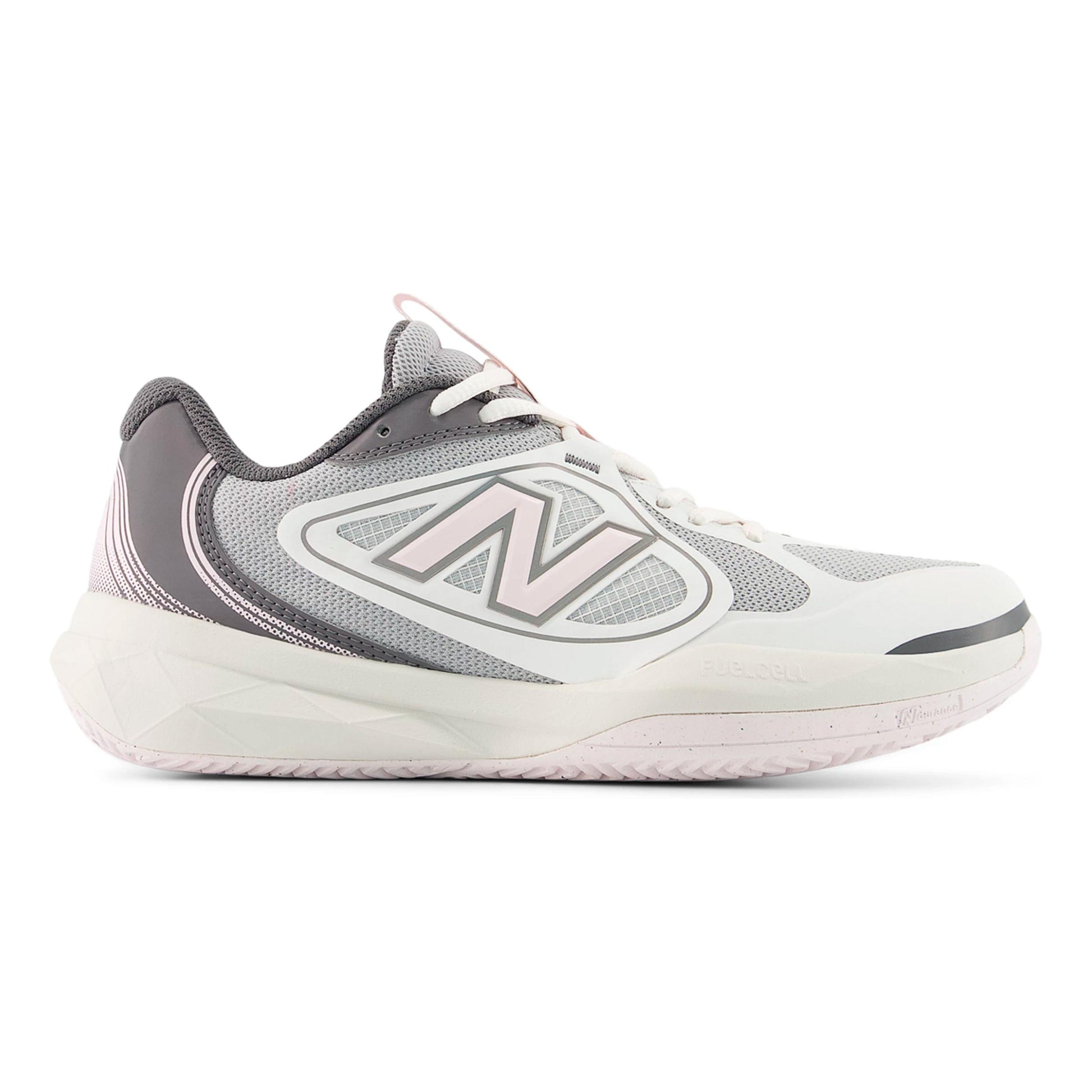 New Balance FuelCell 796v5 Sandplatzschuh Damen-weiß, rosa