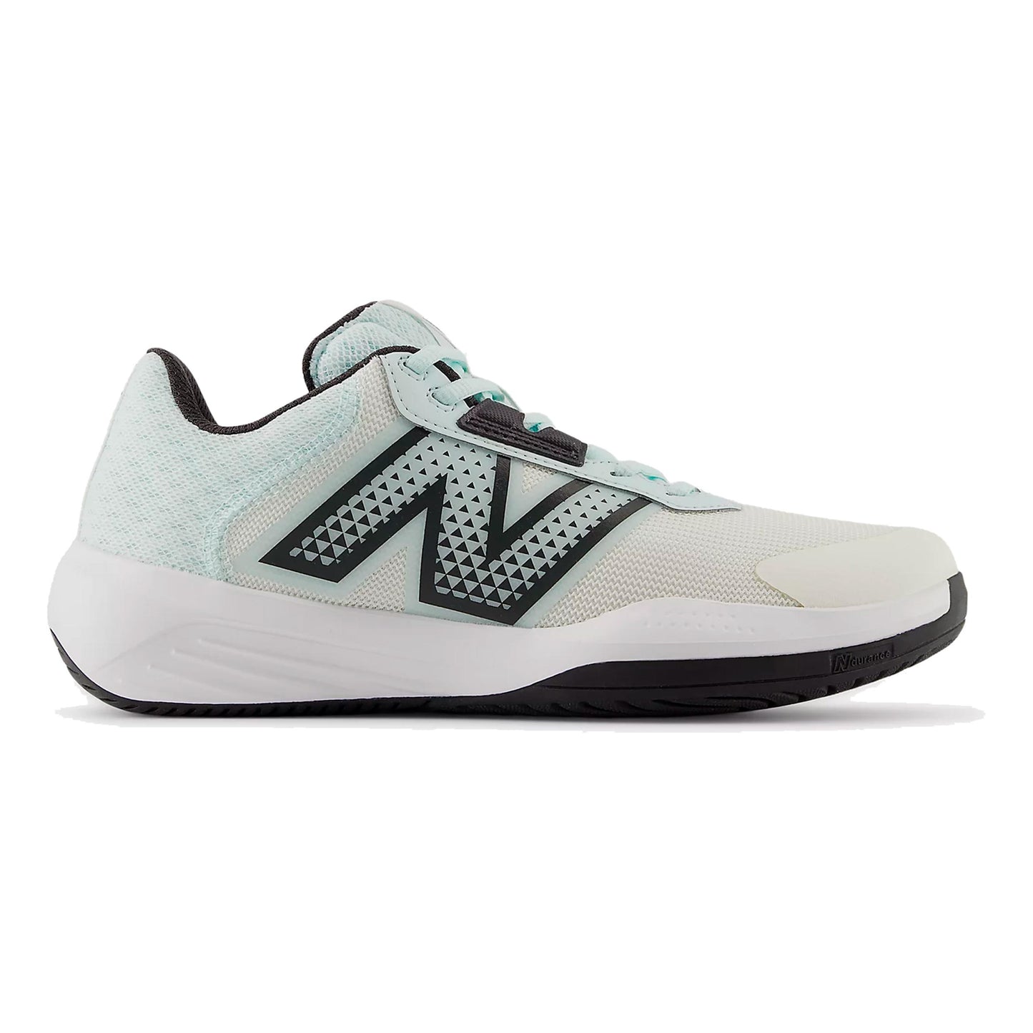 New Balance 696v6 Allcourtschuh Damen-weiß, hellblau