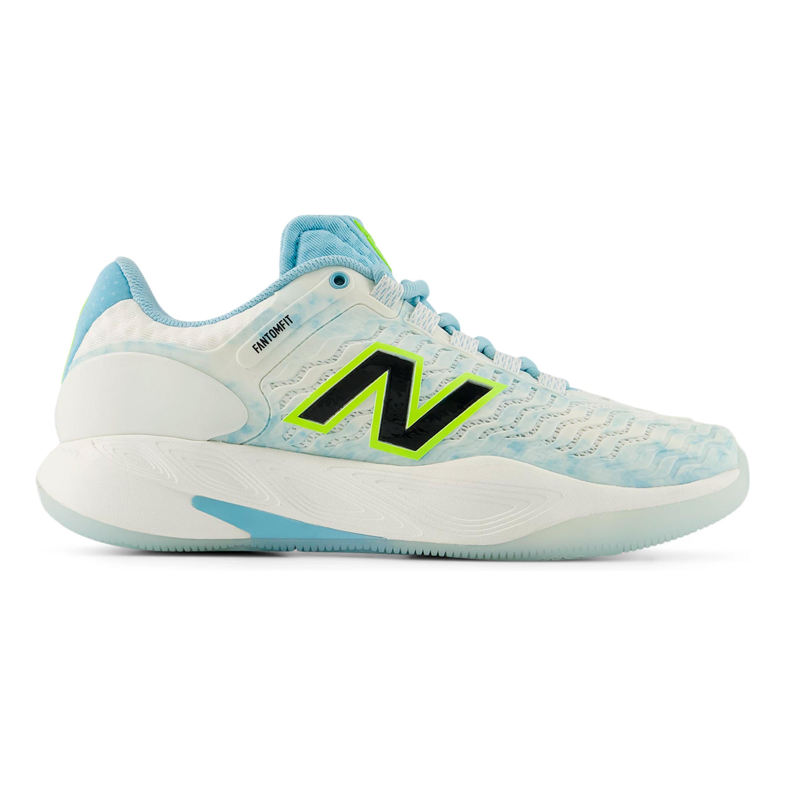 New Balance Fresh Foam X CT-Rally v2 Allcourtschuh Damen - weiß, hellblau