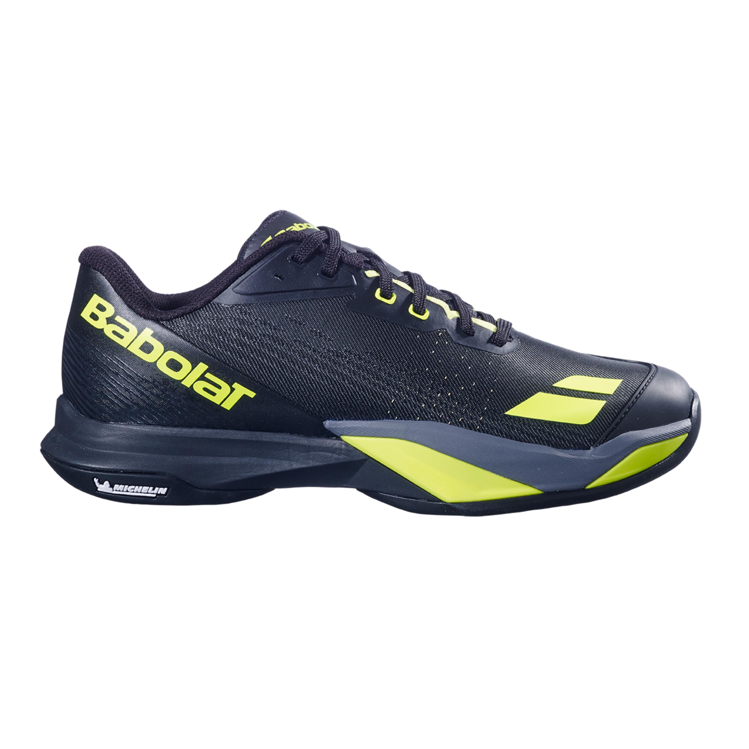 Babolat Jet Mach 4 Allcourtschuh Herren - schwarz, neongelb