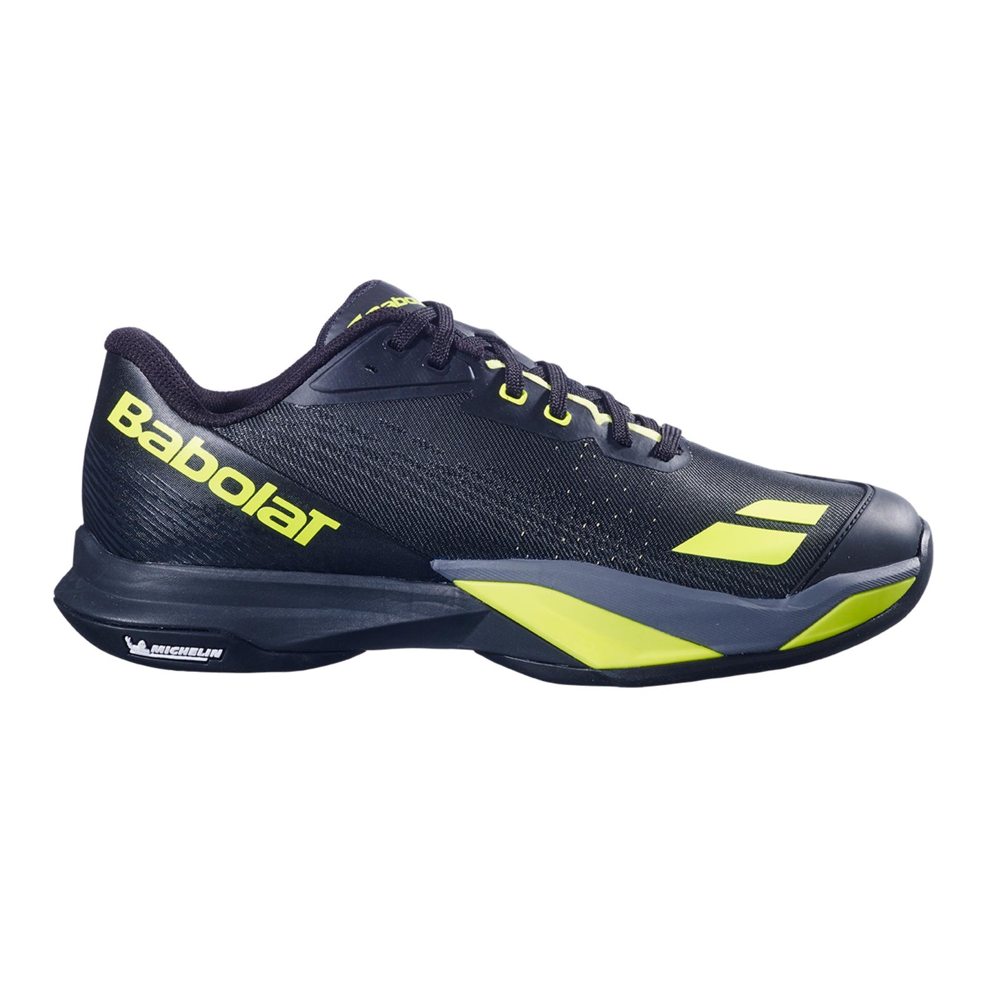 Babolat Jet Mach 4 Allcourtschuh Herren - schwarz, neongelb