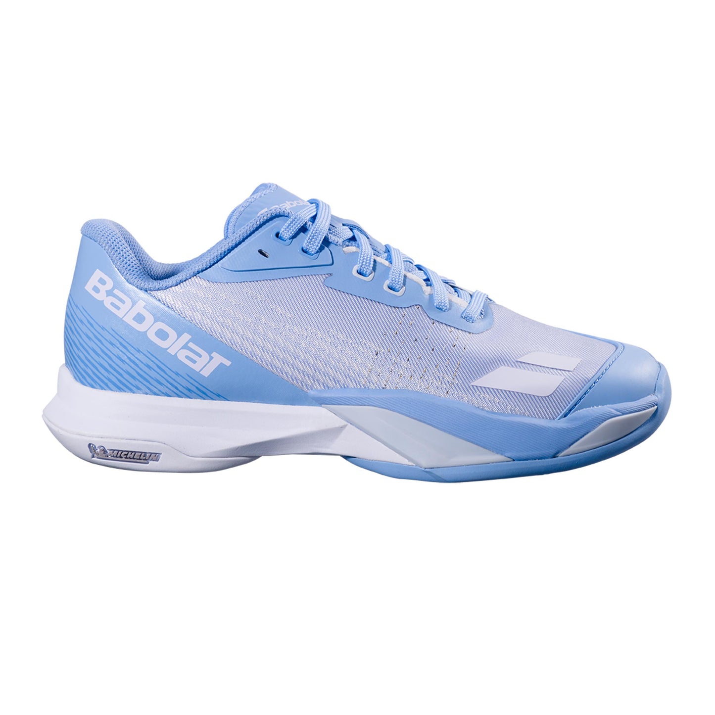 Babolat Jet Mach 4 Allcourtschuh Damen - flieder, weiß