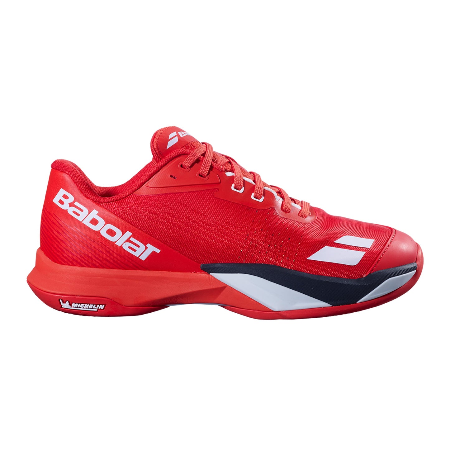 Babolat Jet Mach 4 Sandplatzschuh Herren - rot, weiß