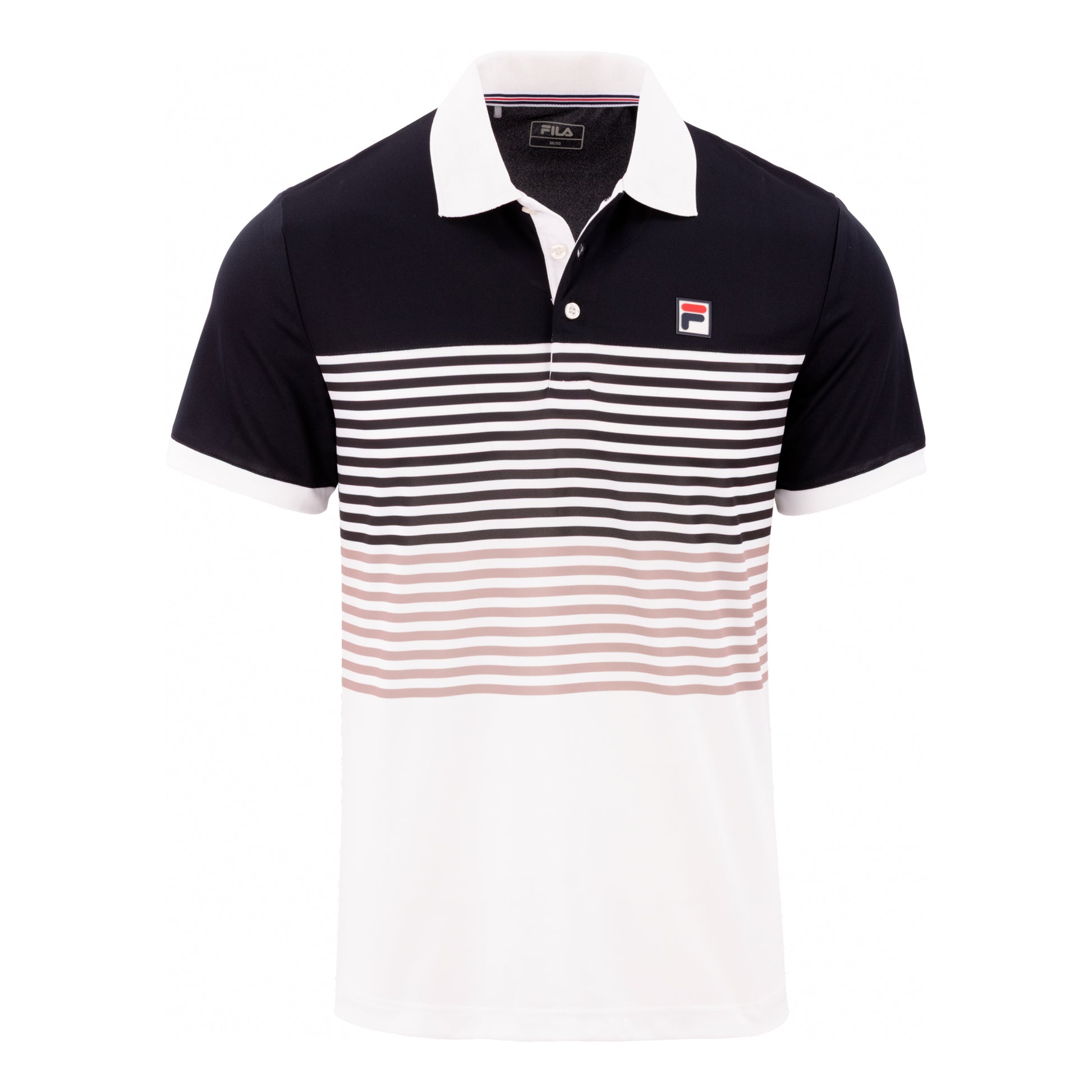 Fila BB Monte Carlo Polo Herren - schwarz, offwhite