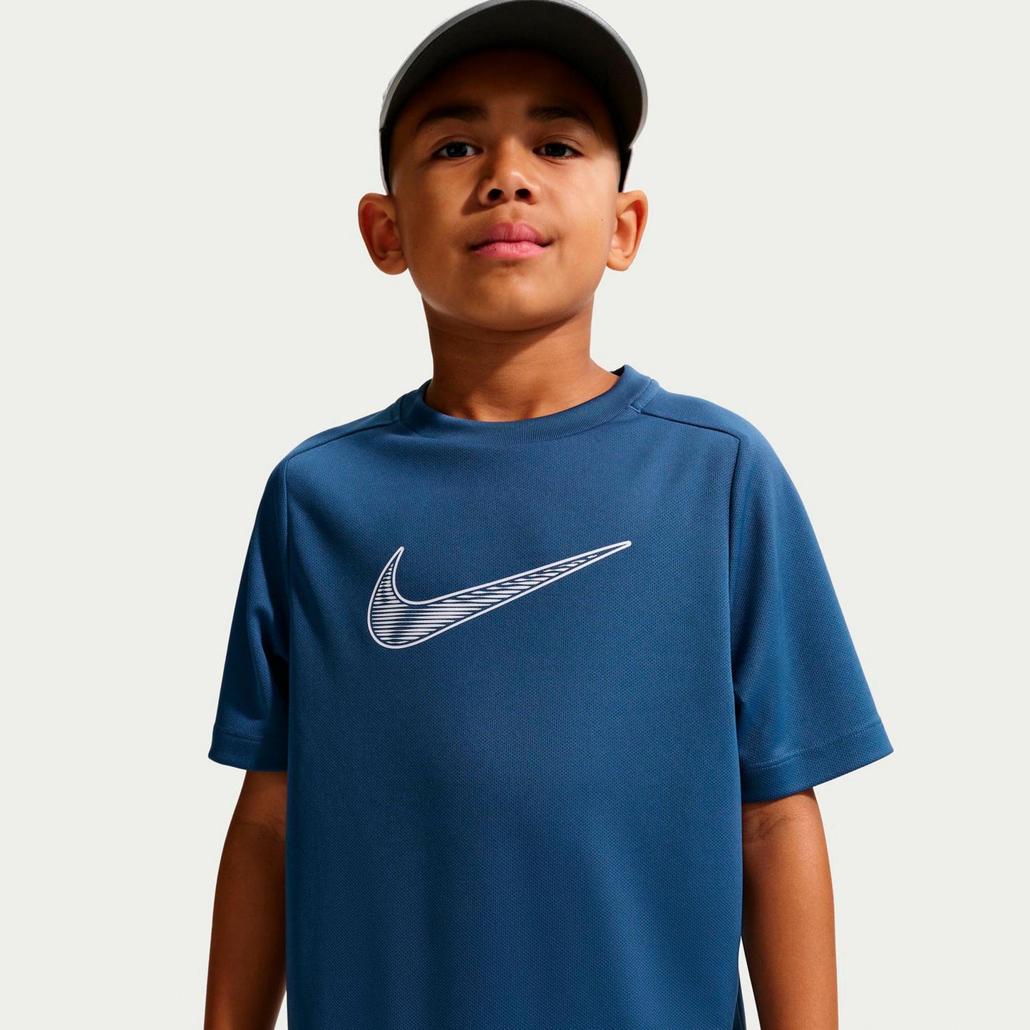 Nike Dri-Fit Multi  T-Shirt Jungen-petrol