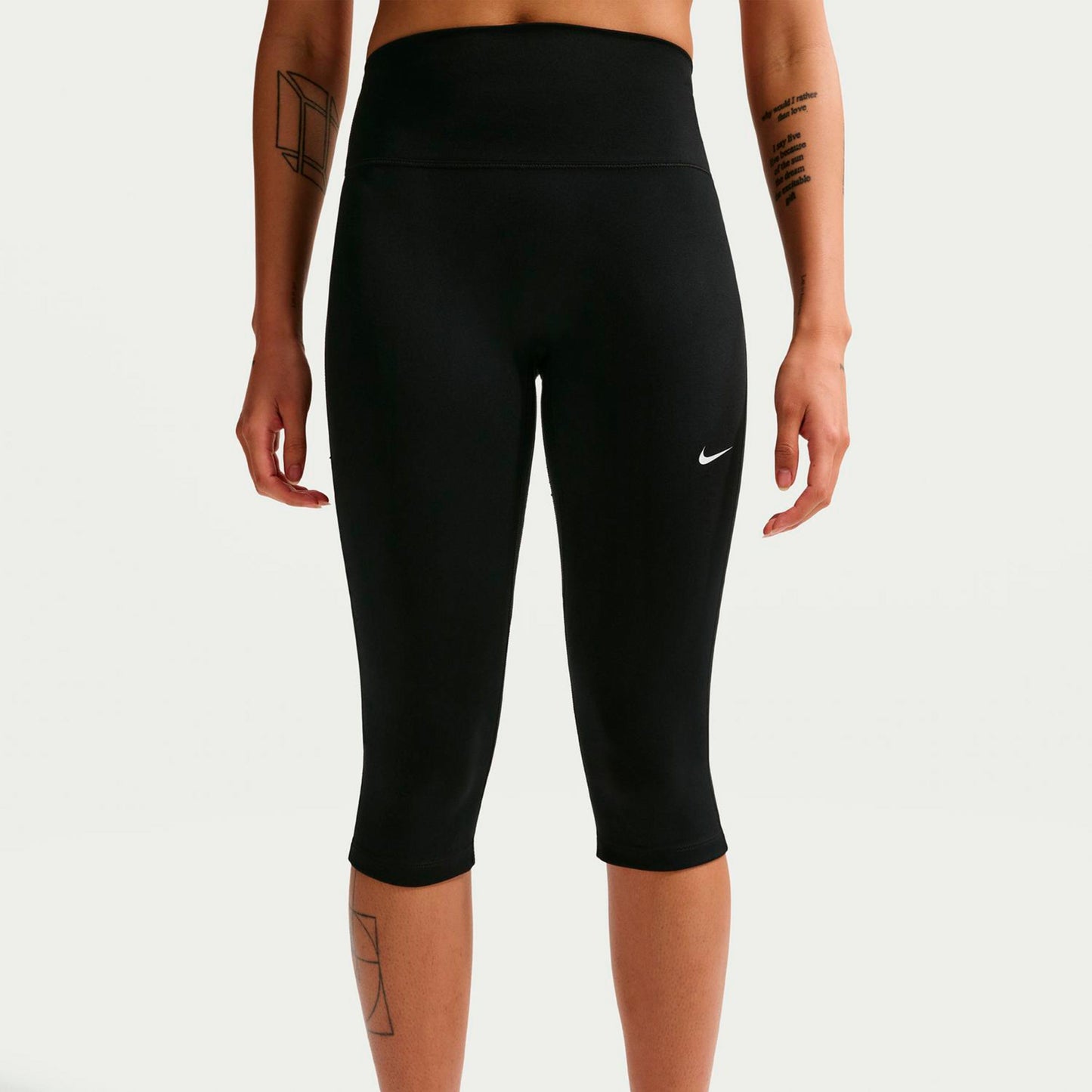 Nike Dri-Fit One High Rise Tight Damen-schwarz