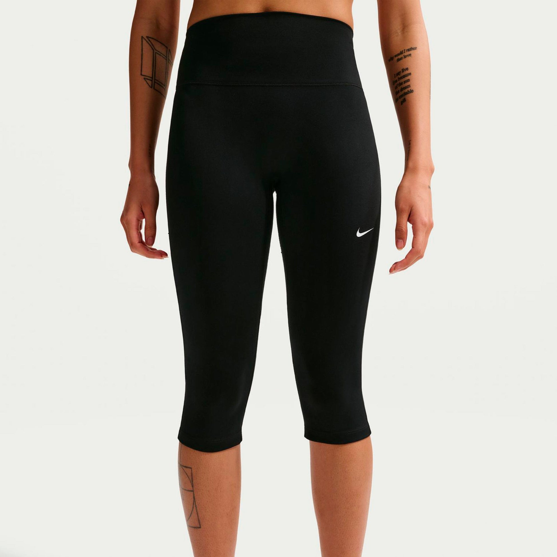 Nike Dri-Fit One High Rise Tight Damen-schwarz