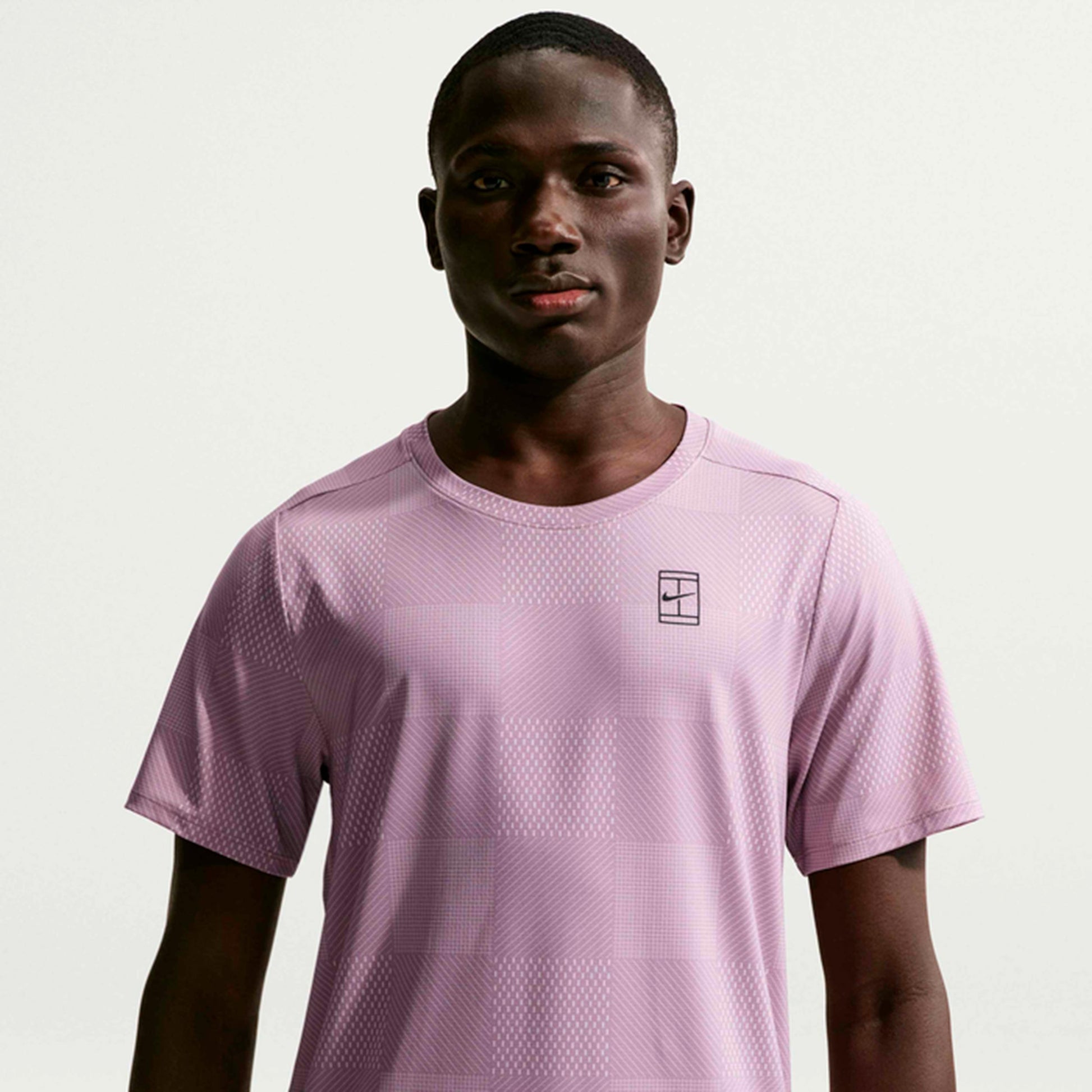 Nike Court Dri-Fit Advantage T-Shirt Herren - mauve