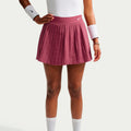 Dri-Fit Victory High Rise Pleated Rock Damen - mauve
