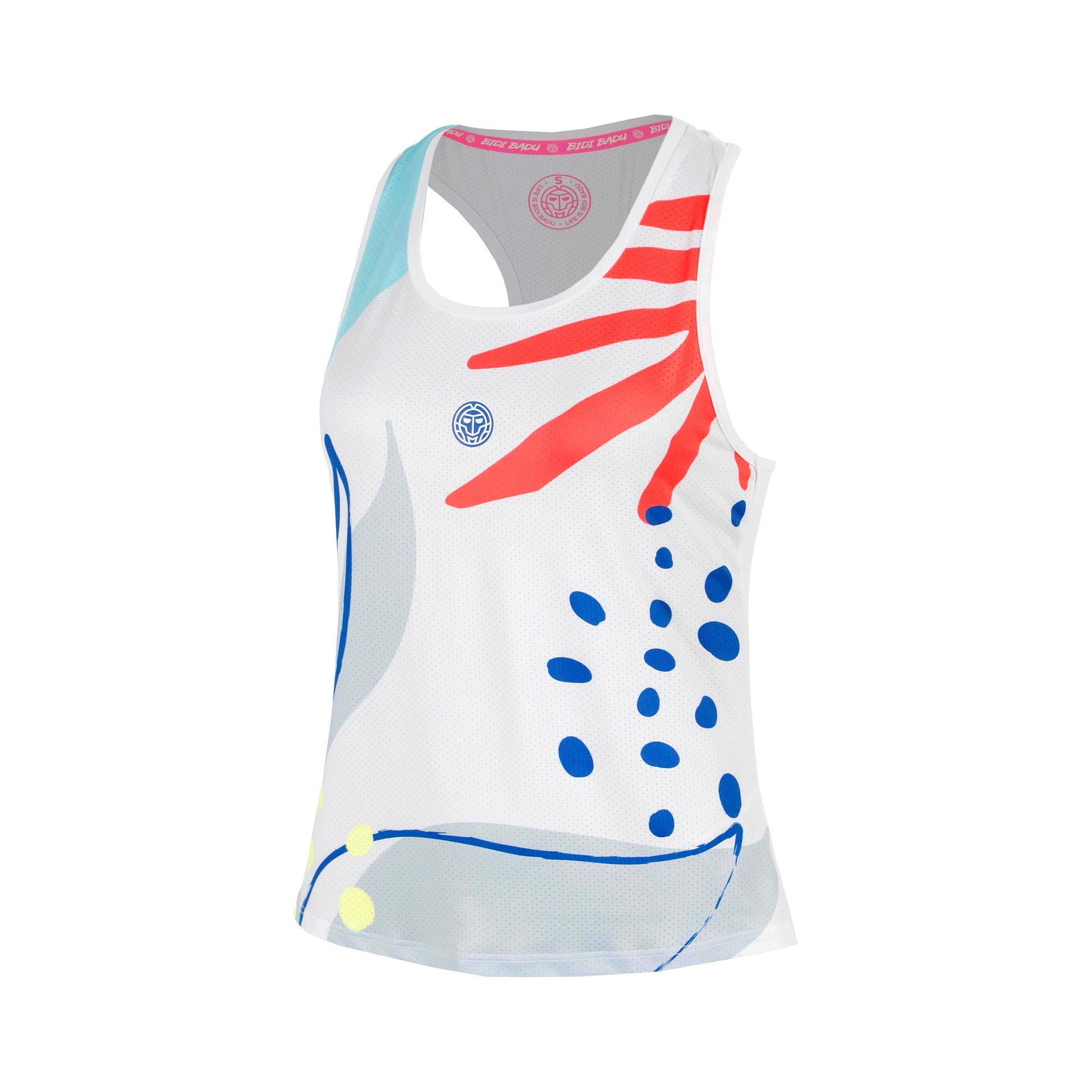 BIDI BADU Hey Laguna Racerback Tank-Top Mädchen - weiß, mehrfarbig