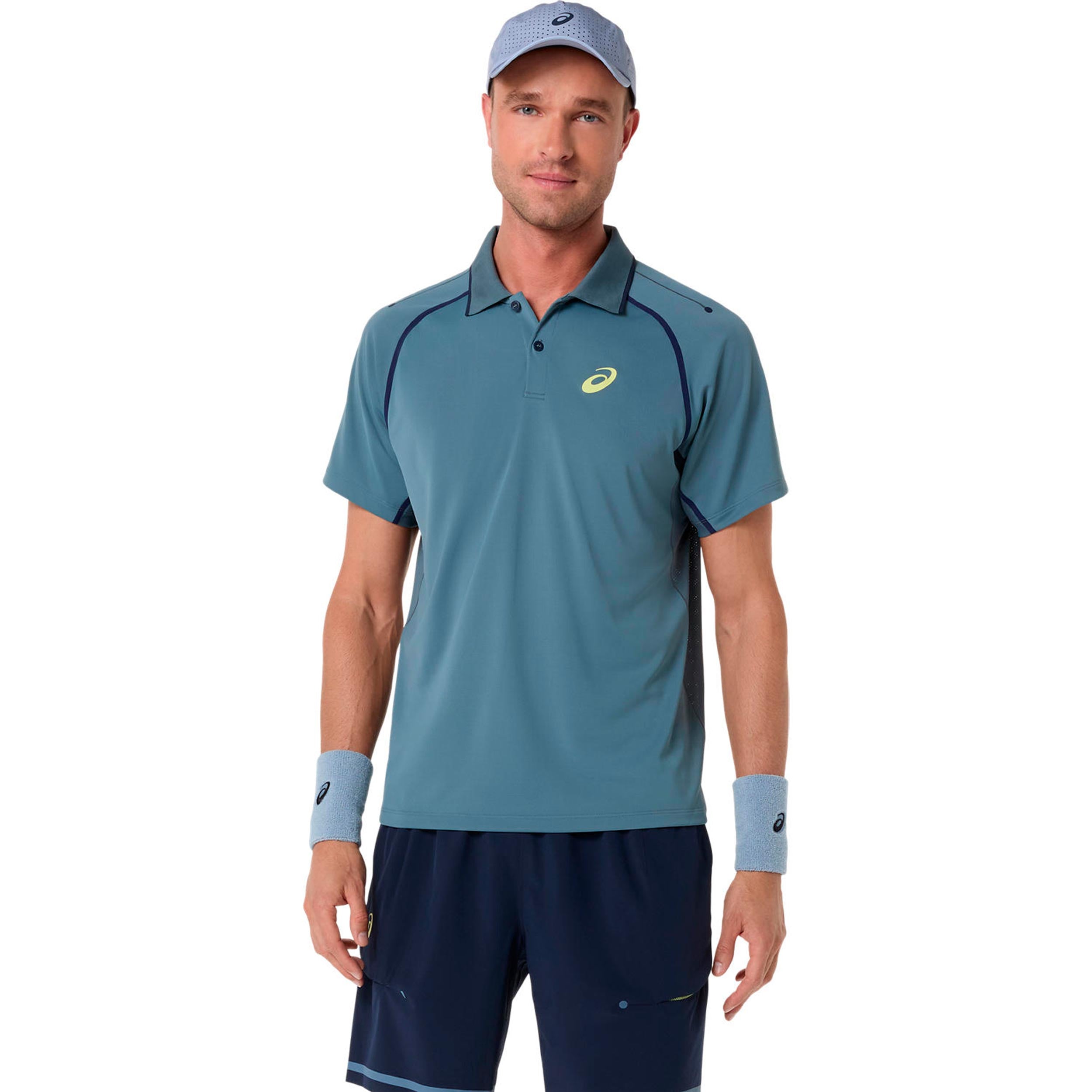 ASICS Match    Polo Herren - petrol