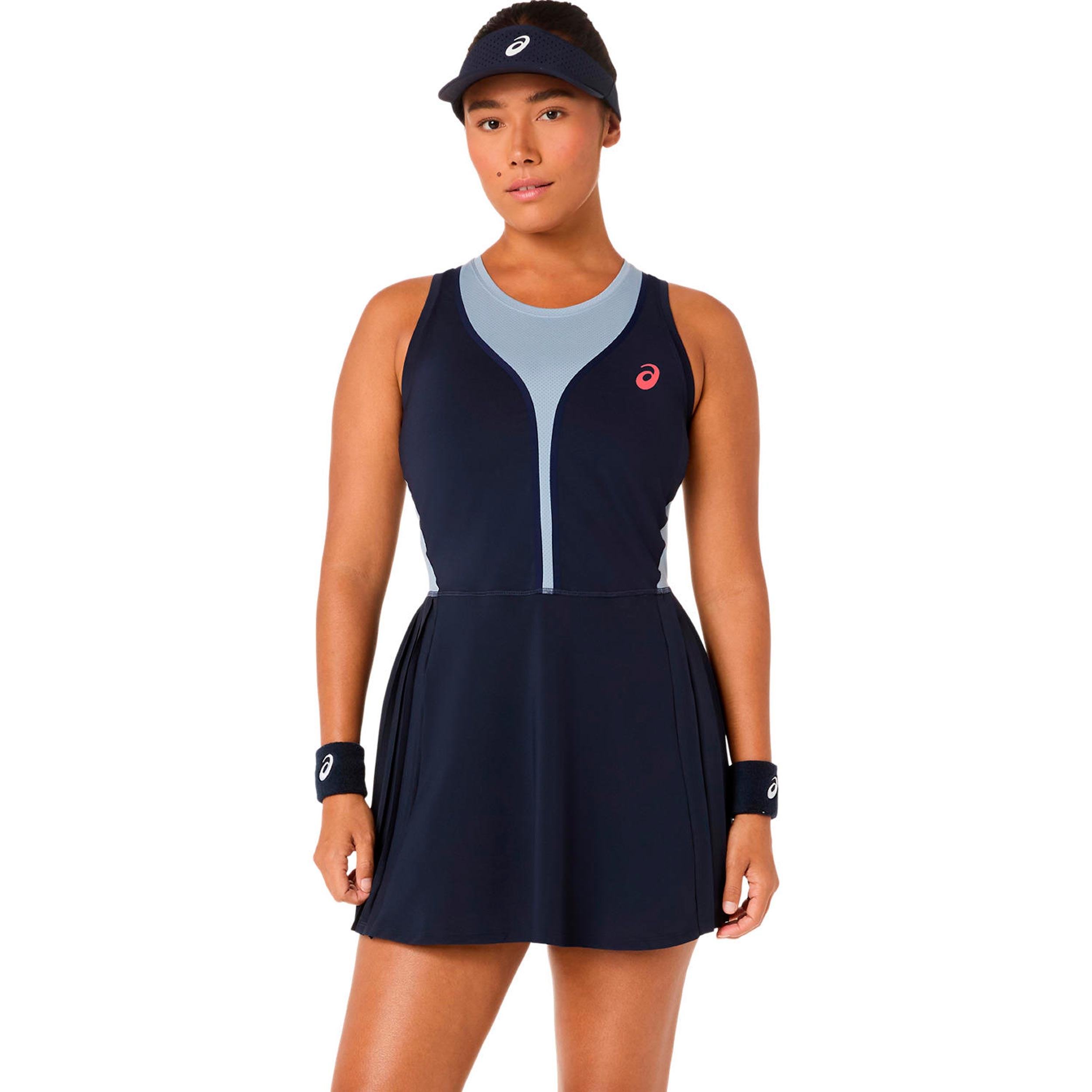 ASICS Match Pleat  Kleid Damen-dunkelblau